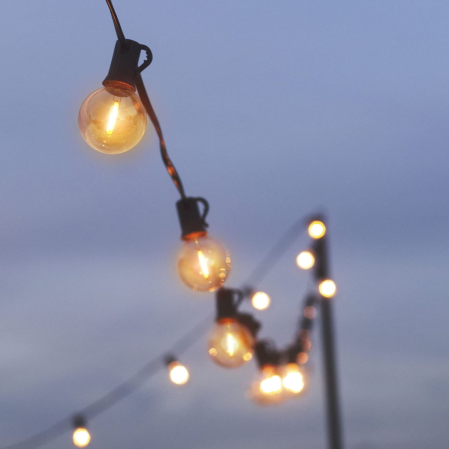 Amazon.co.jp: DSLeben LEDストリングライト 防雨型 延長コード