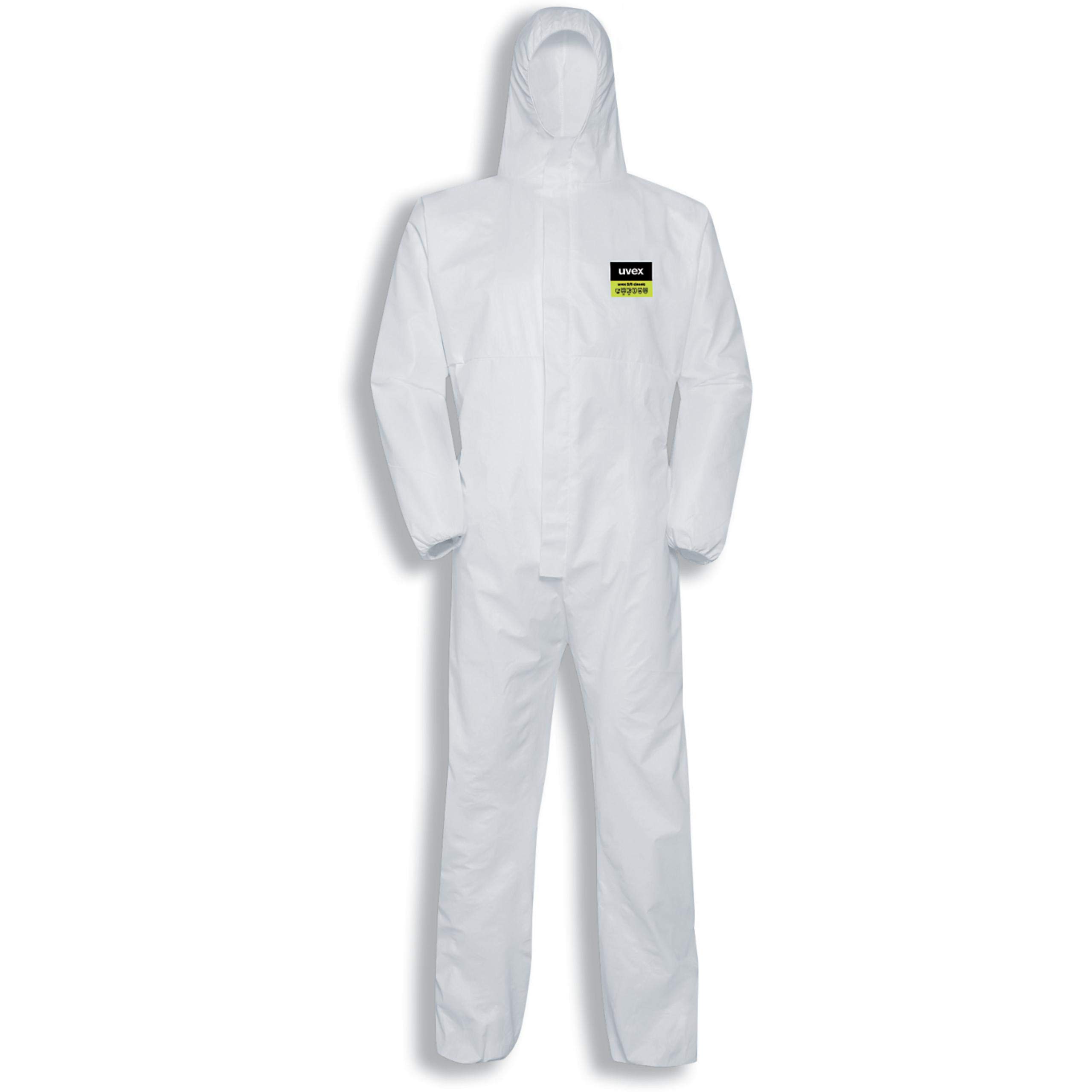 Uvex 5/6 Classic 9844912 Combinaison jetable, blanc, XL Mixte