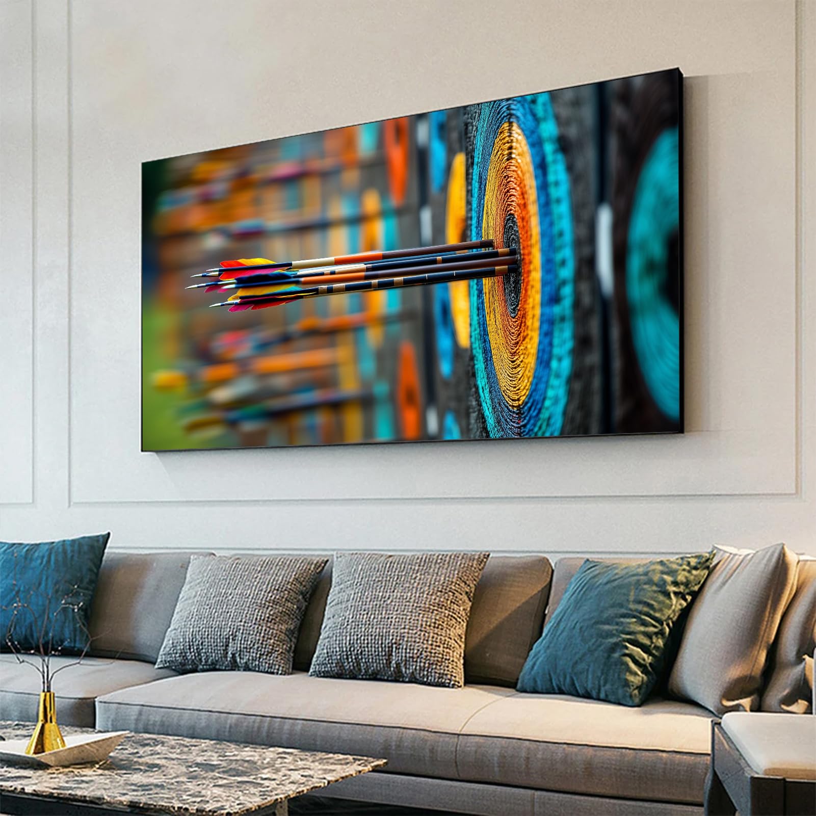 Amazon.com: Archery Arrow Canvas Wall Art, Archery Arrows in