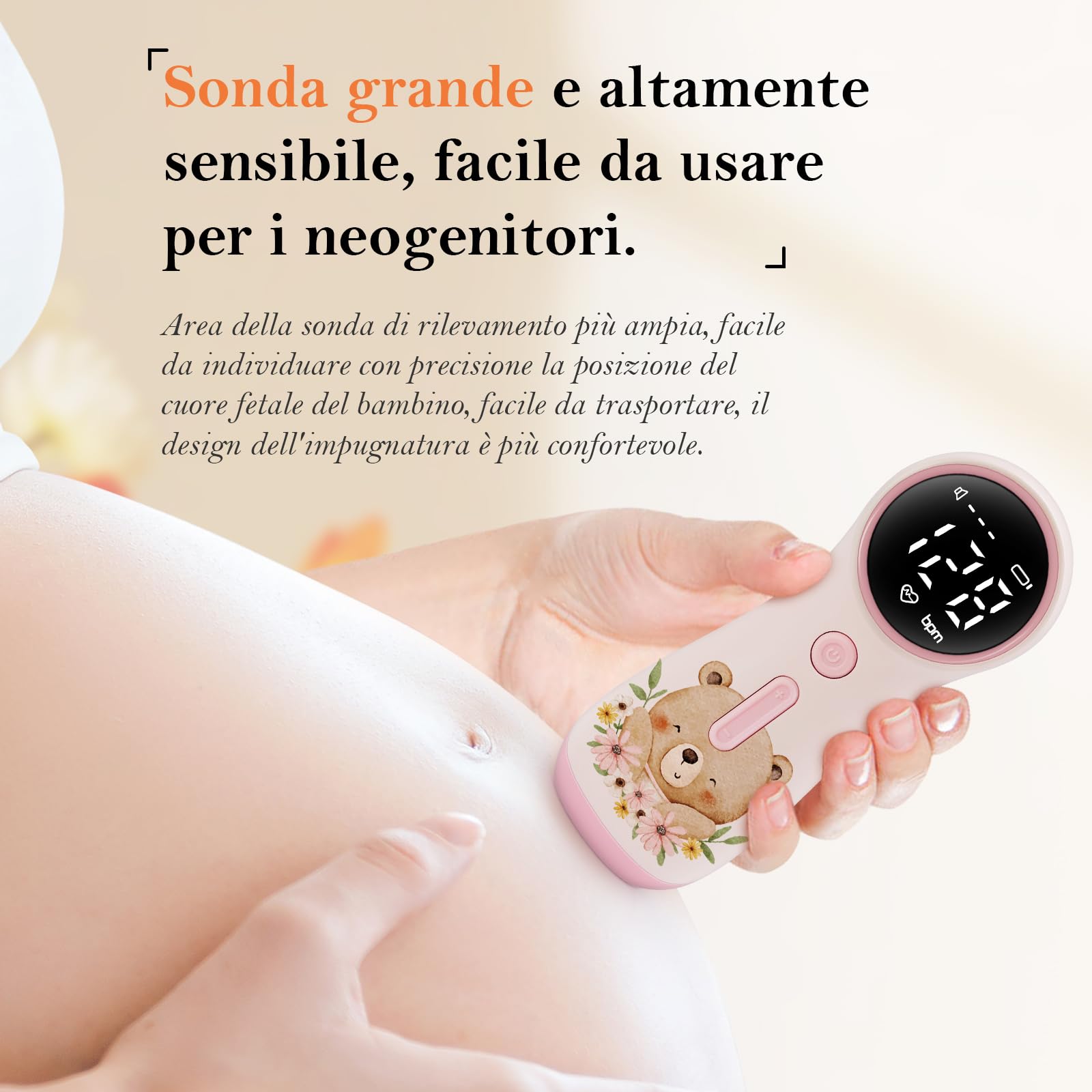 Regalo sentimentale per la futura mamma, souvenir artistico originale disegnato a mano per e gravidanza(Modello #U9) | Illustrazione originale del designer