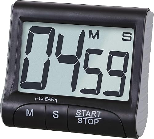 3" Large Display Kitchen Timer -Digital Timer Magnetic Back Loud