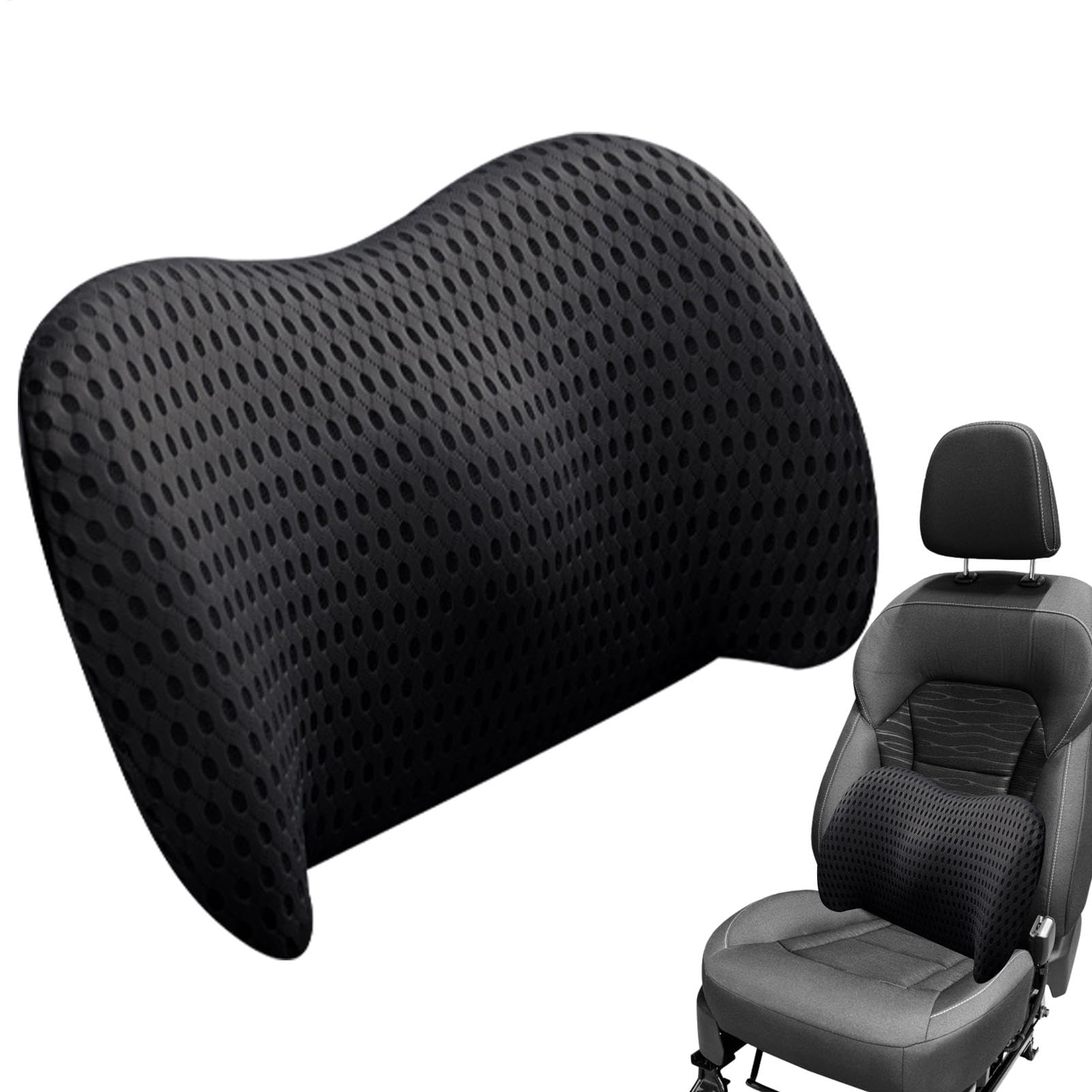 Coussin lombaire voiture respirant pour soulager le dos sur la route