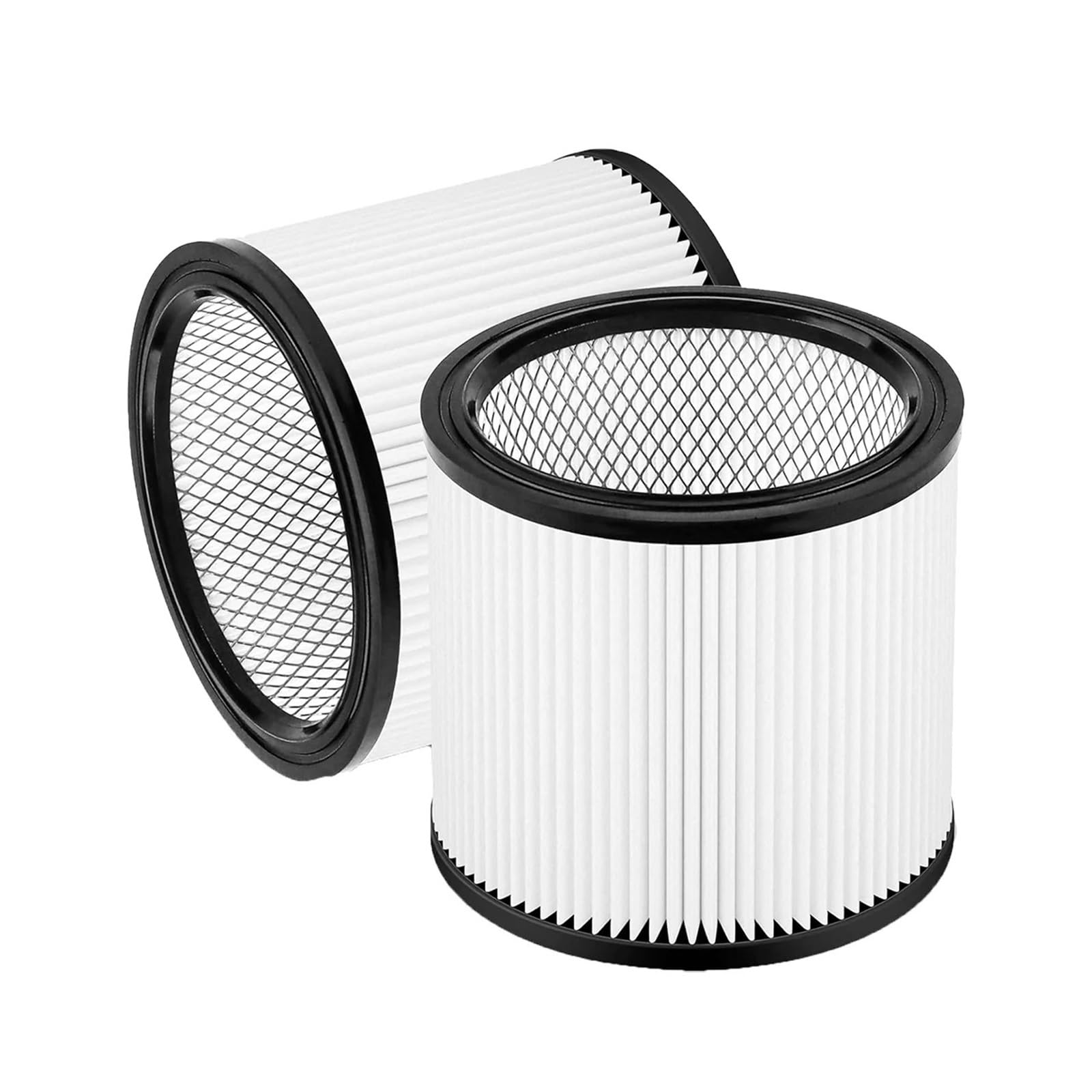 Filtro De Repuesto For Aspiradoras De Taller 90350, 90333, 90585 90304-aspiradora En Seco Y Húmedo, Plástico(2 Pcs)