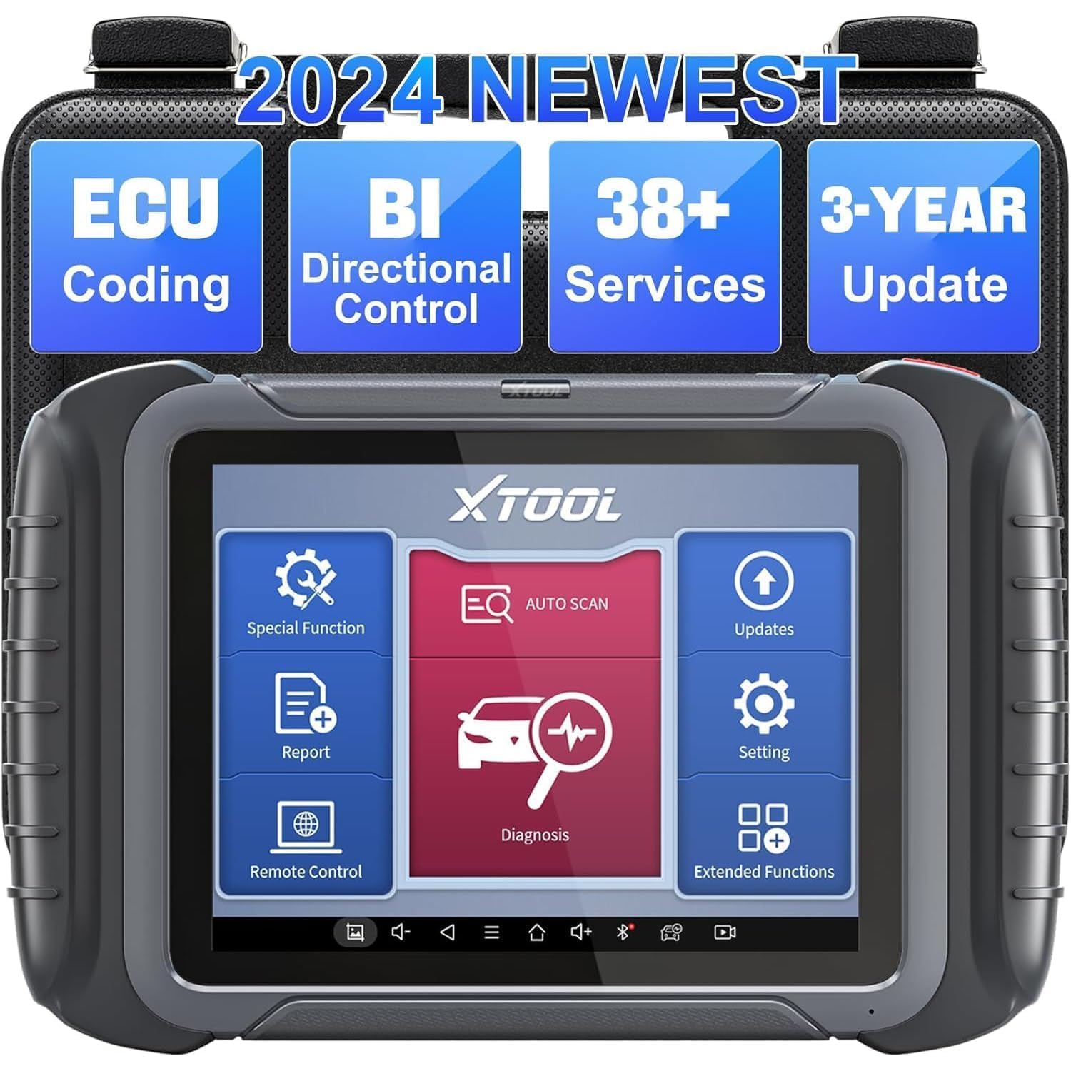 Buy XTOOL D8 Car Diagnostic Tool with ECU Coding, BiDirectional