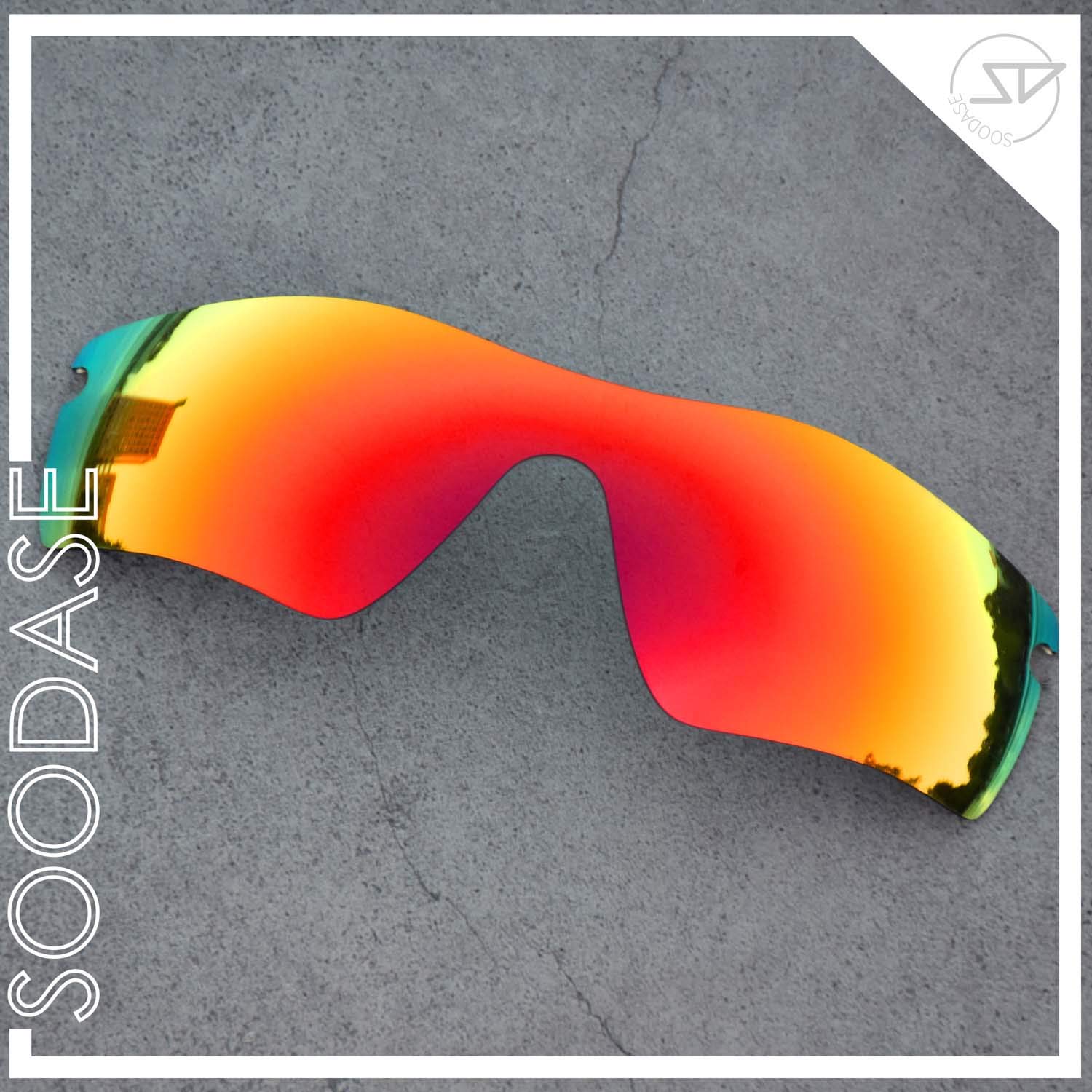 Pour Oakley Radar Path Des lunettes de soleil Rouge/Bleu/Doré/Vert Verres de remplacement polarisés