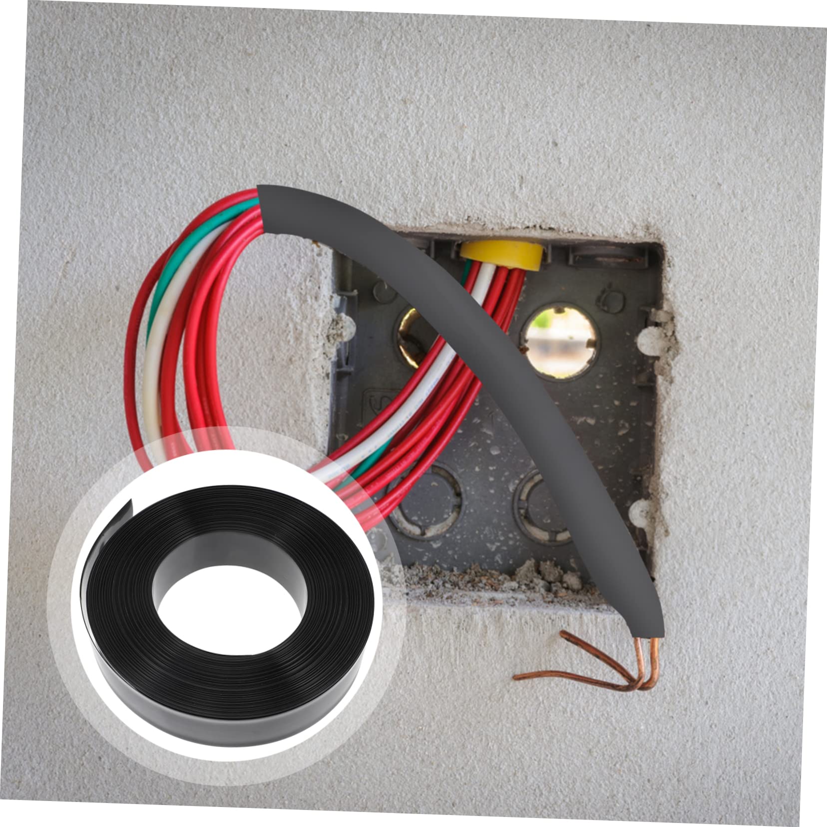 1rotolo Tubo Termorestringente Guaina Isolante Per Cavi e All Abrasione Confezione Per Applicazioni Elettriche e Automotive