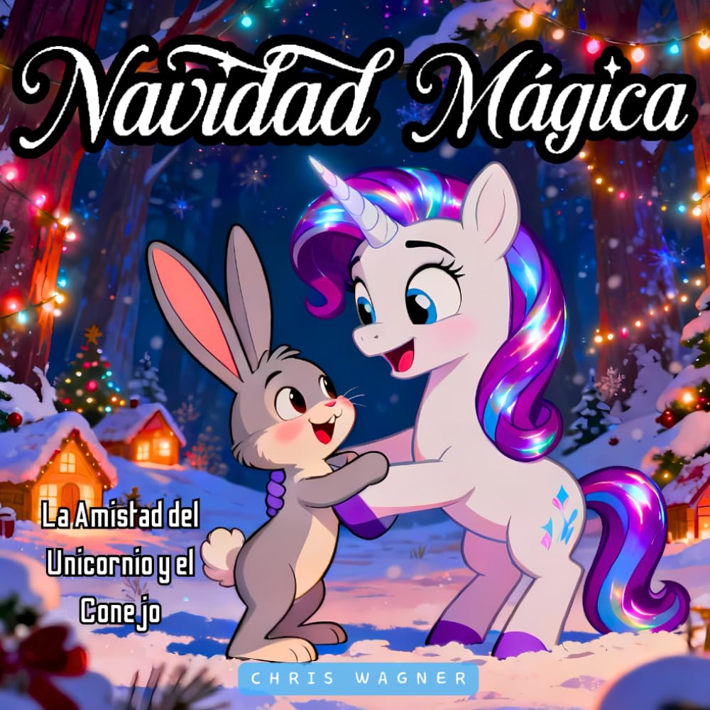 Navidad Mágica: La Amistad del Unicornio y el Conejo: Un cuento navideño lleno de magia, amistad y aventuras para niños
