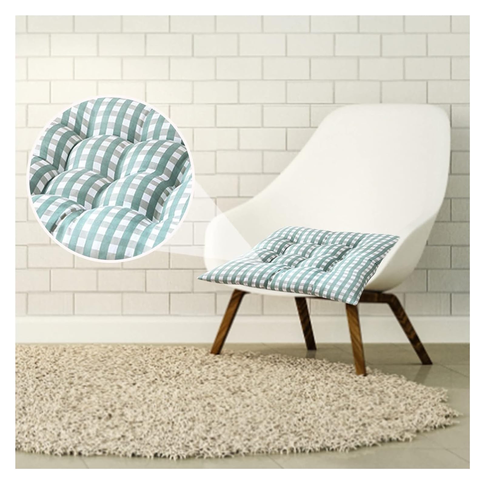 KITONO フォレストチェック柄ダイニングチェア KITONO フォレスト