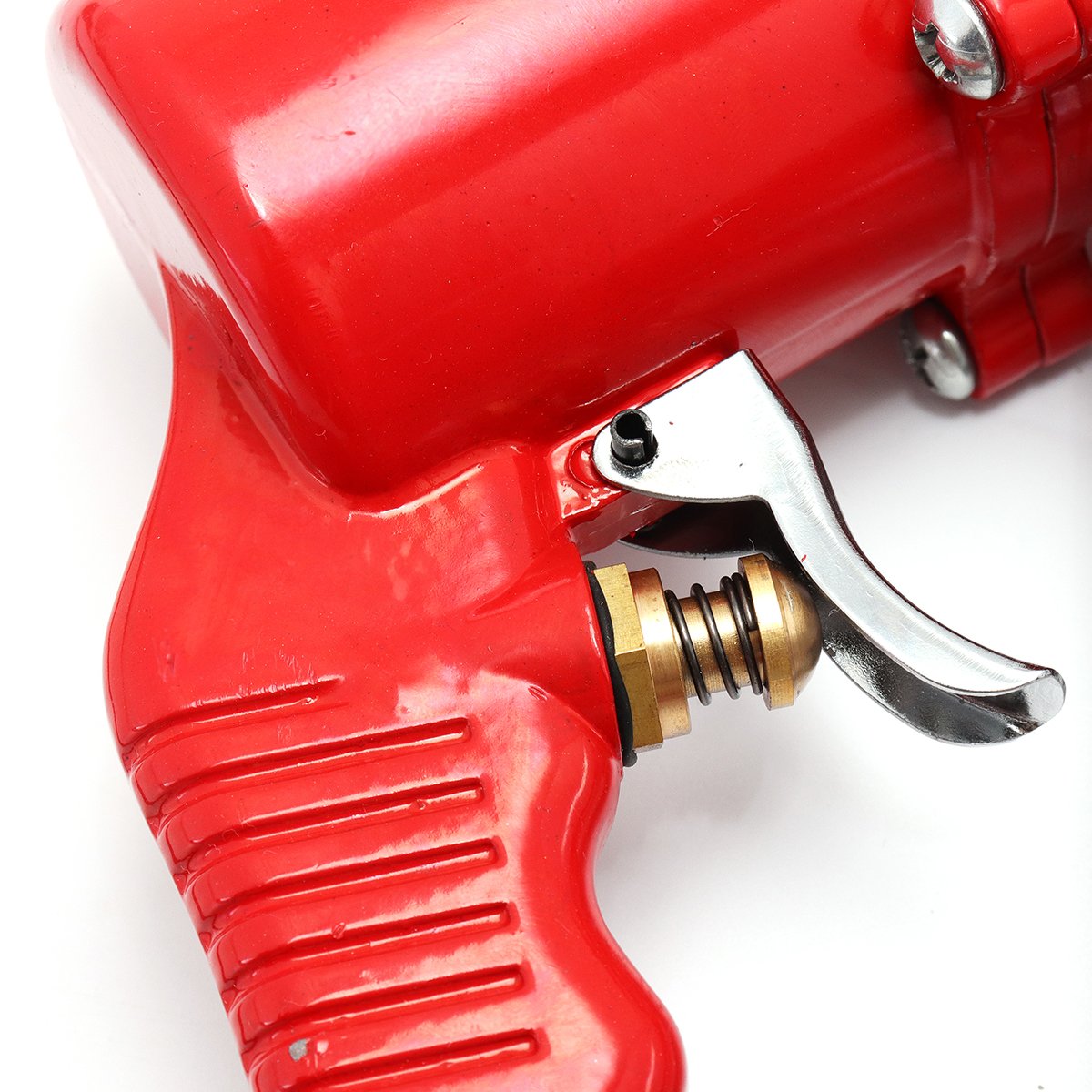 Pistola de engrase manual con una sola mano Compresor neumático Bomba de engrase Rojo