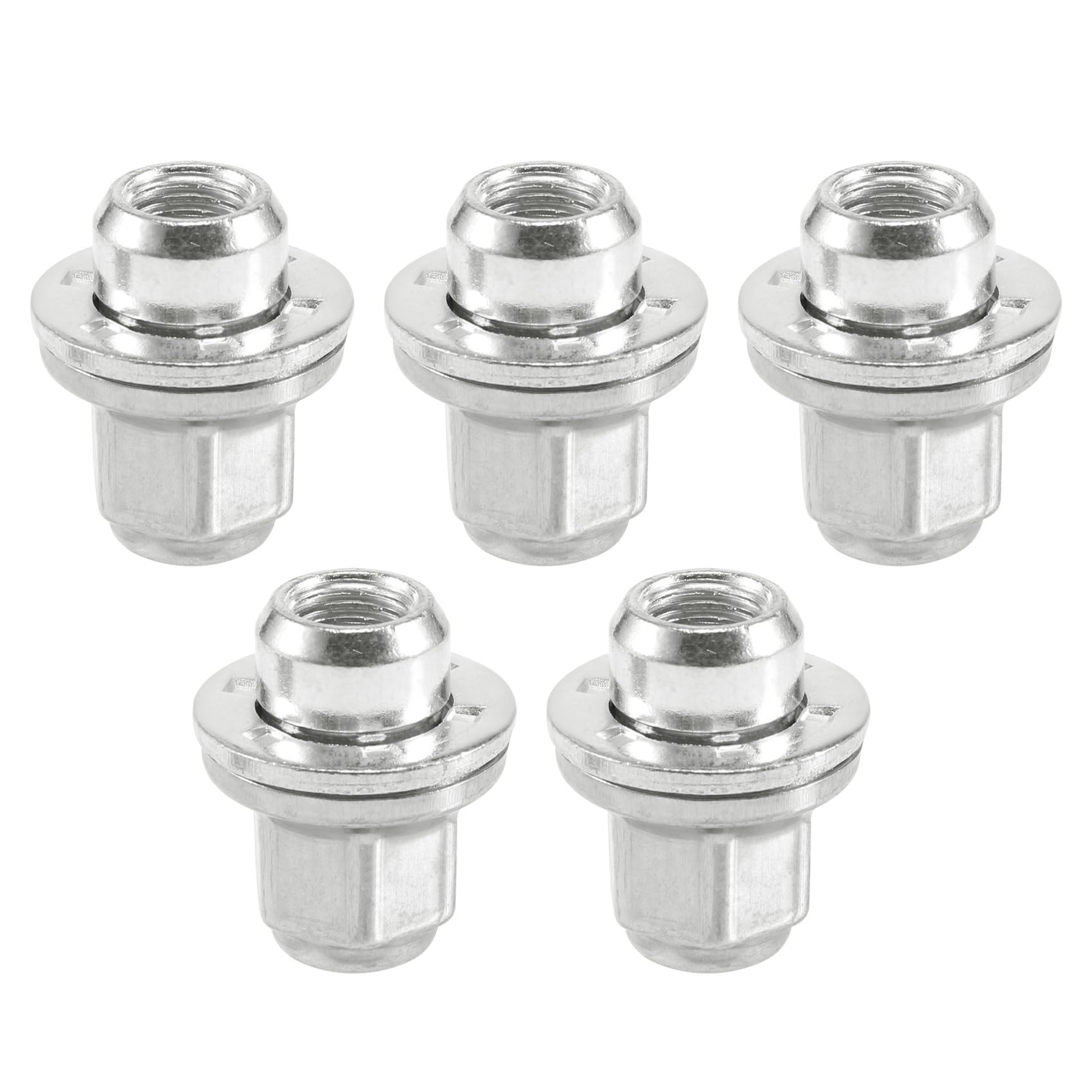 Aisuoka 5Pcs Wheel Lug Bolt Stud Nut C2C35294010 for S-Type X-Type XJ XJR XF 1999-11