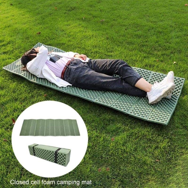 KANBUN składana poduszka do siedzenia kempingowego turystyka piknikowa podkładka do siedzenia materac zewnętrzny mata do spania Double the comfort