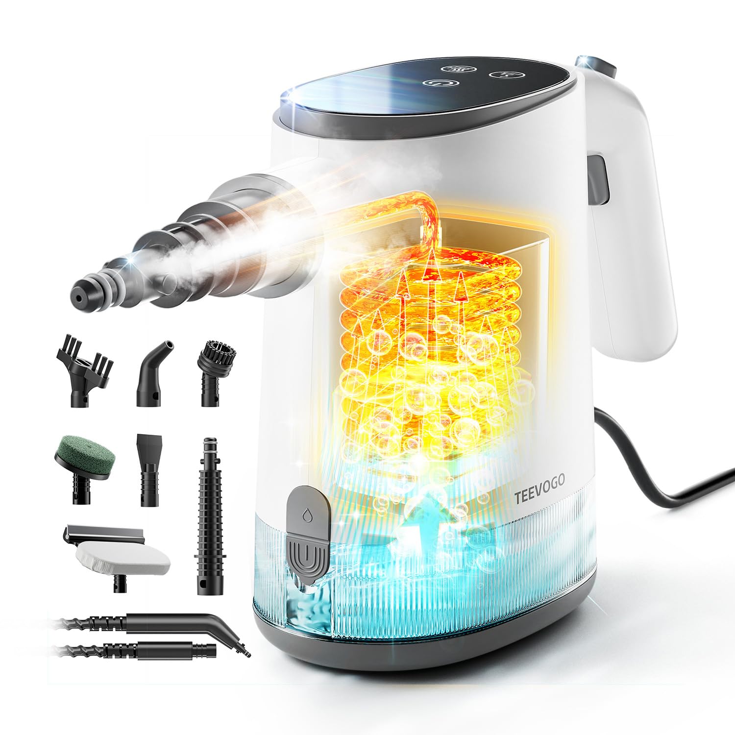 50% Off TEEVOGO Handheld Steam Cleaner with Code OEGI64W4 - Image 1