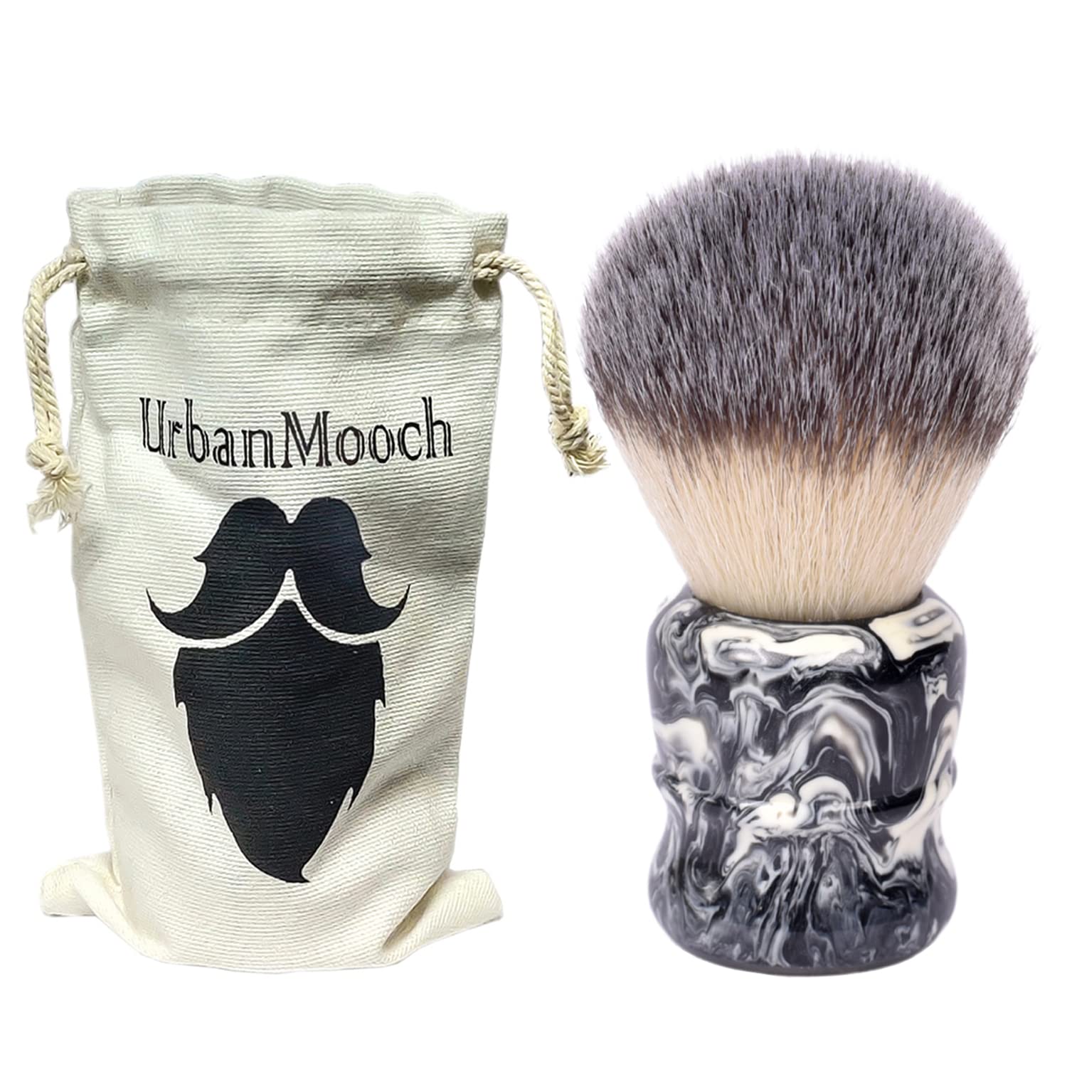 UrbanMooch Shaving Brush For Men | Resin Shaving Brush With Ultra Soft & Absorbent Bristles | Imitation Badger Hair Shaving Brush | Cruelty Free | For A Smooth Shave, Knot Size 28mm (B0BLLSKVQ8) Amazon Price History, Amazon Price Tracker