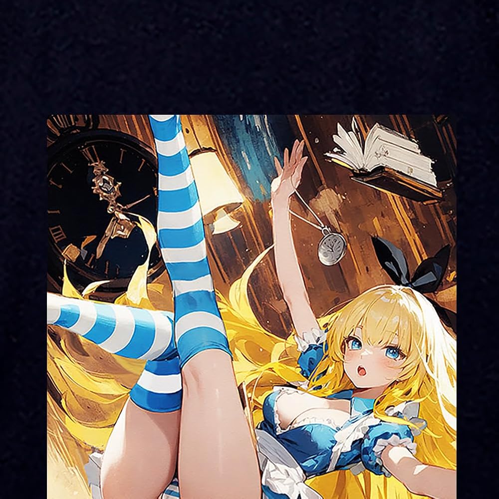 purenudisthost|i12.pixs.ru 23 a Amazon | [ポイズンアップル] アリス落っこち しましまニーソ Tシャツ フルカラー版 エロポップ 半袖 0619 メンズ XL ホワイト |  オリジナルプリント 通販