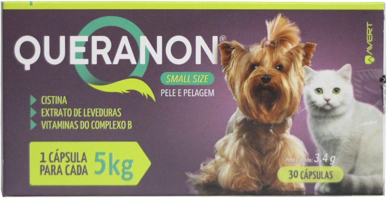 Suplemento para Cães e Gatos Avert Queranon 3,4g Small Size