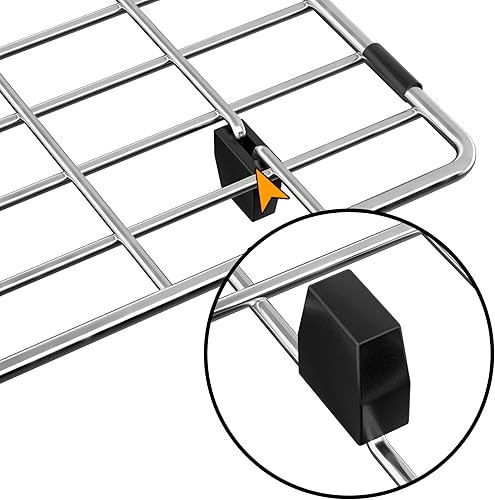 Miniatura 8 de Protectores de fregadero de acero inoxidable para cocina, rejilla inferior del fregadero, resistente a la oxidación, ubicación de drenaje trasero