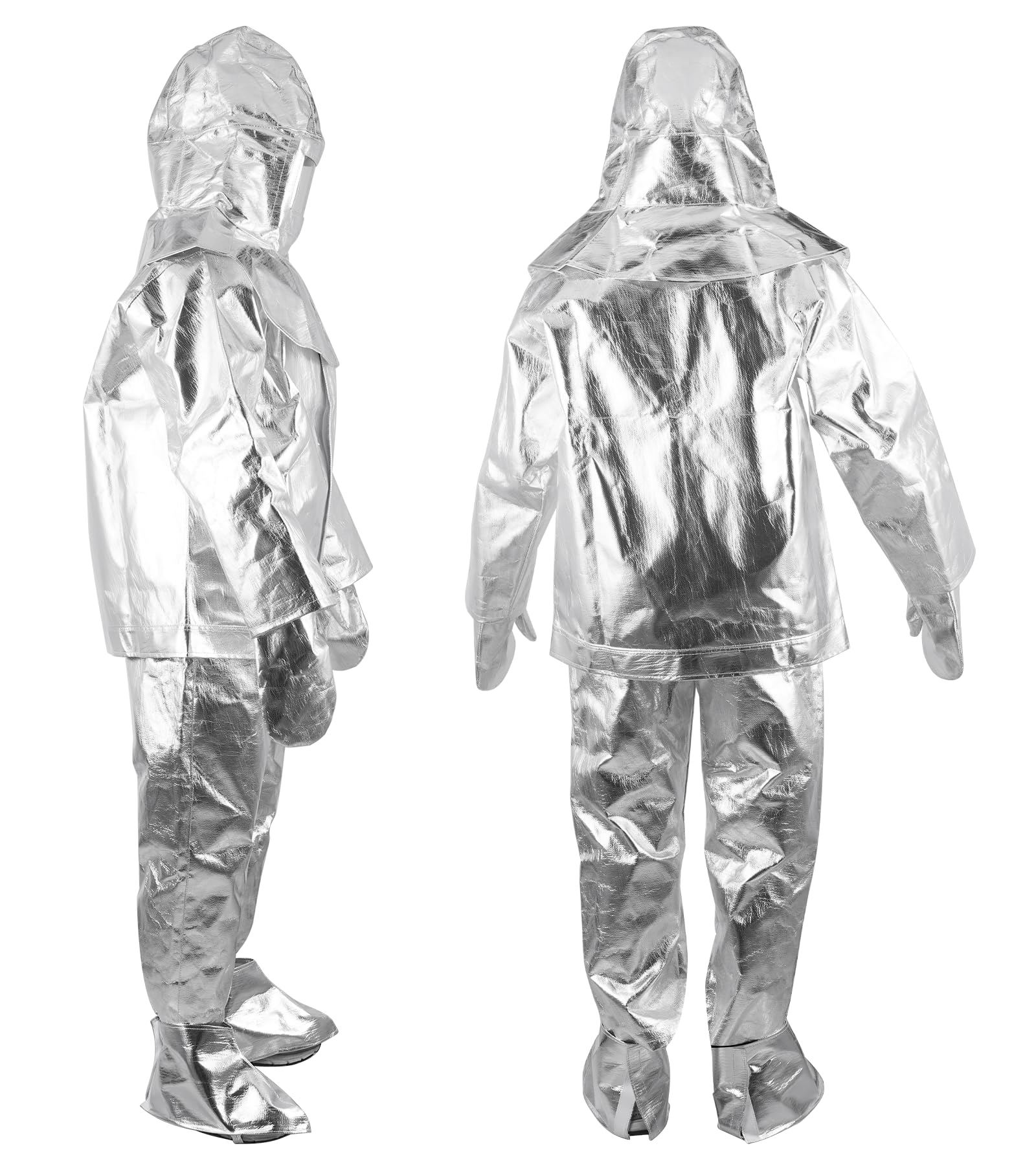 Vestiti resistenti al calore - Anti radiazione termica, 1000 gradi ignifugo in alluminio