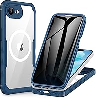 Vista 44 de CENHUFO Funda de privacidad para iPhone SE 2022 3ª / iPhone SE 2020 2ª / iPhone 8/7, funda de cuerpo completo con protector de pantalla de vidrio