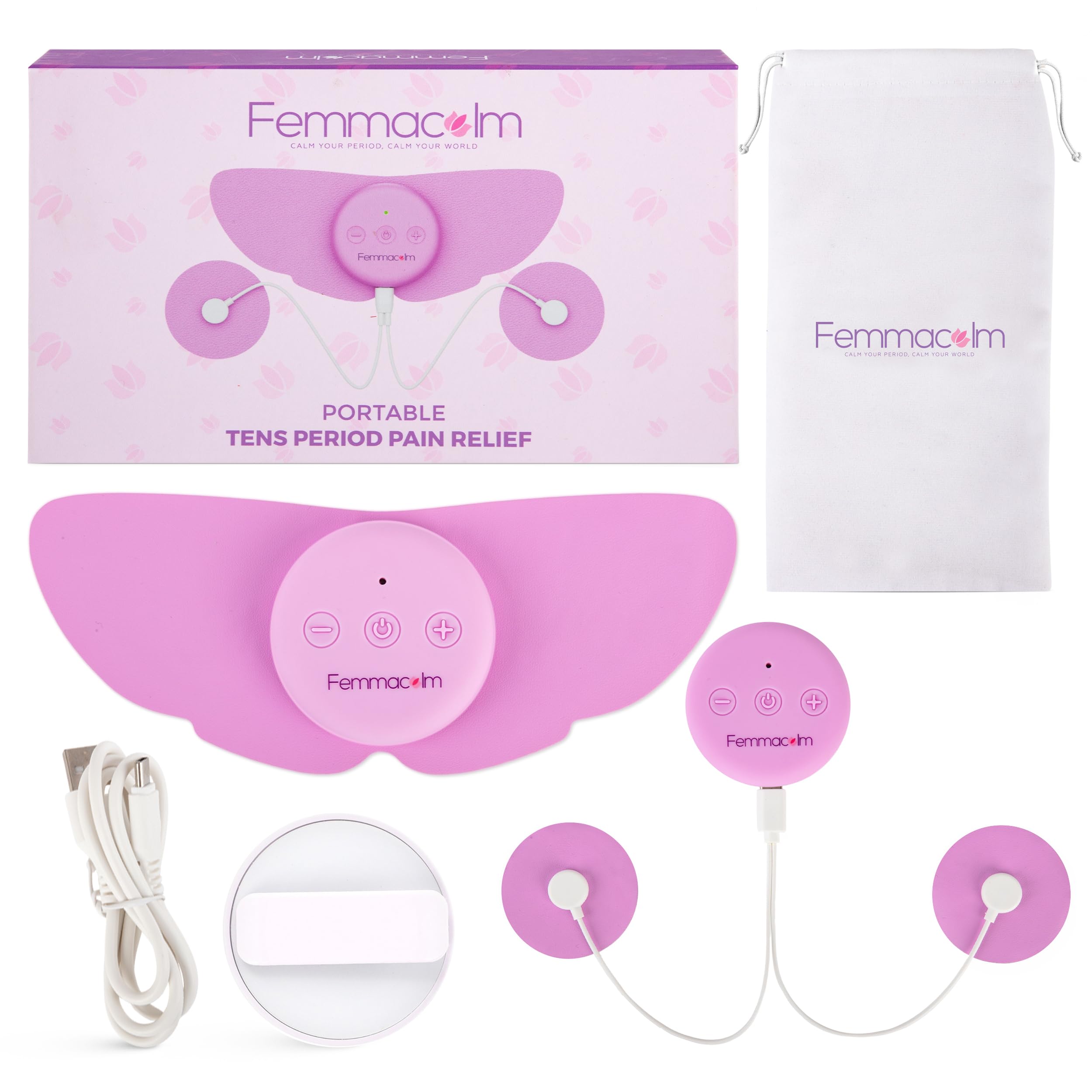 Appareil de Stimulation Électrique TENS pour Soulagement des Douleurs Menstruelles
