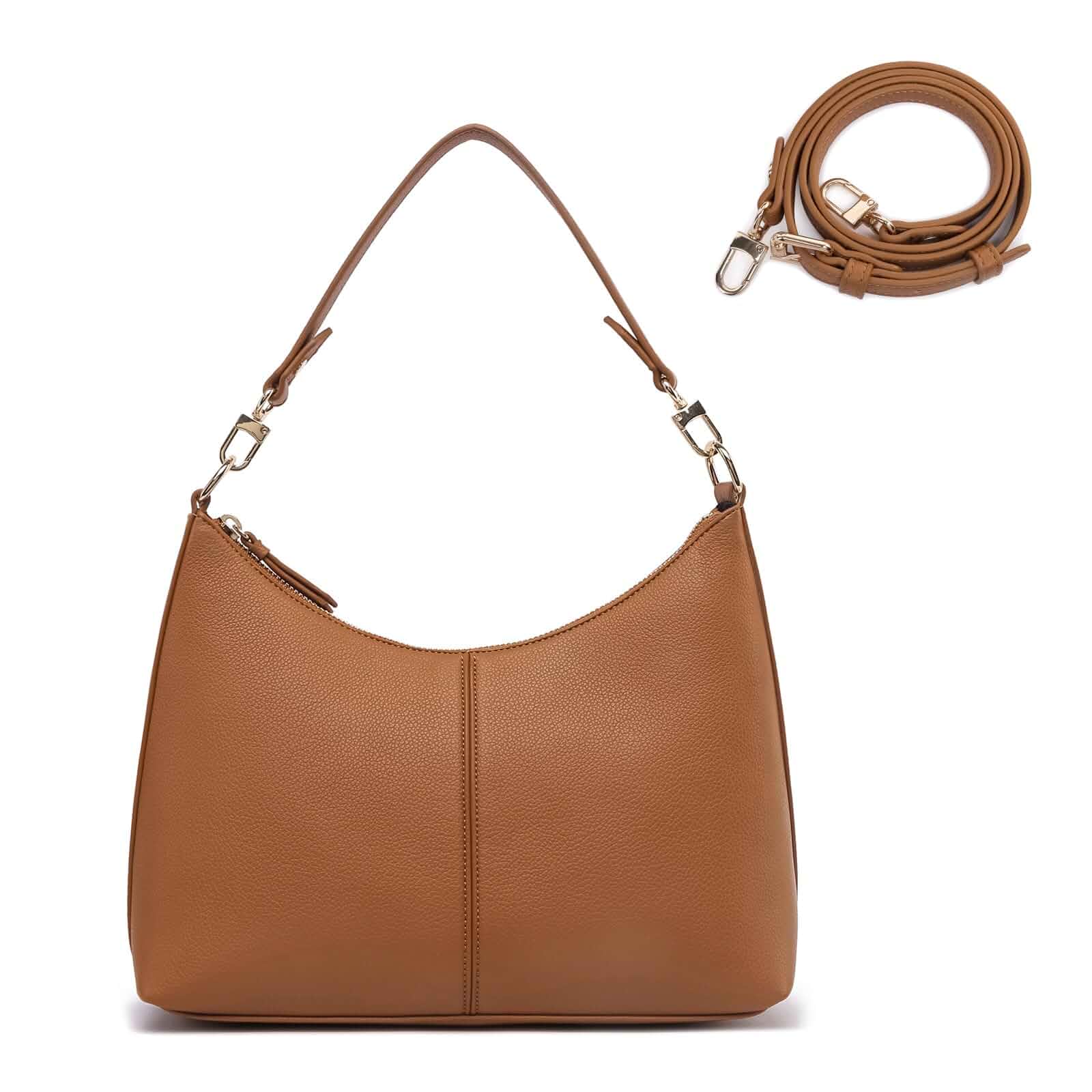 Keyli Small Shoulder Handbags for Women Mini Purse Waterproof Soft Leather Crossbody Bags for Work Shopping Travel