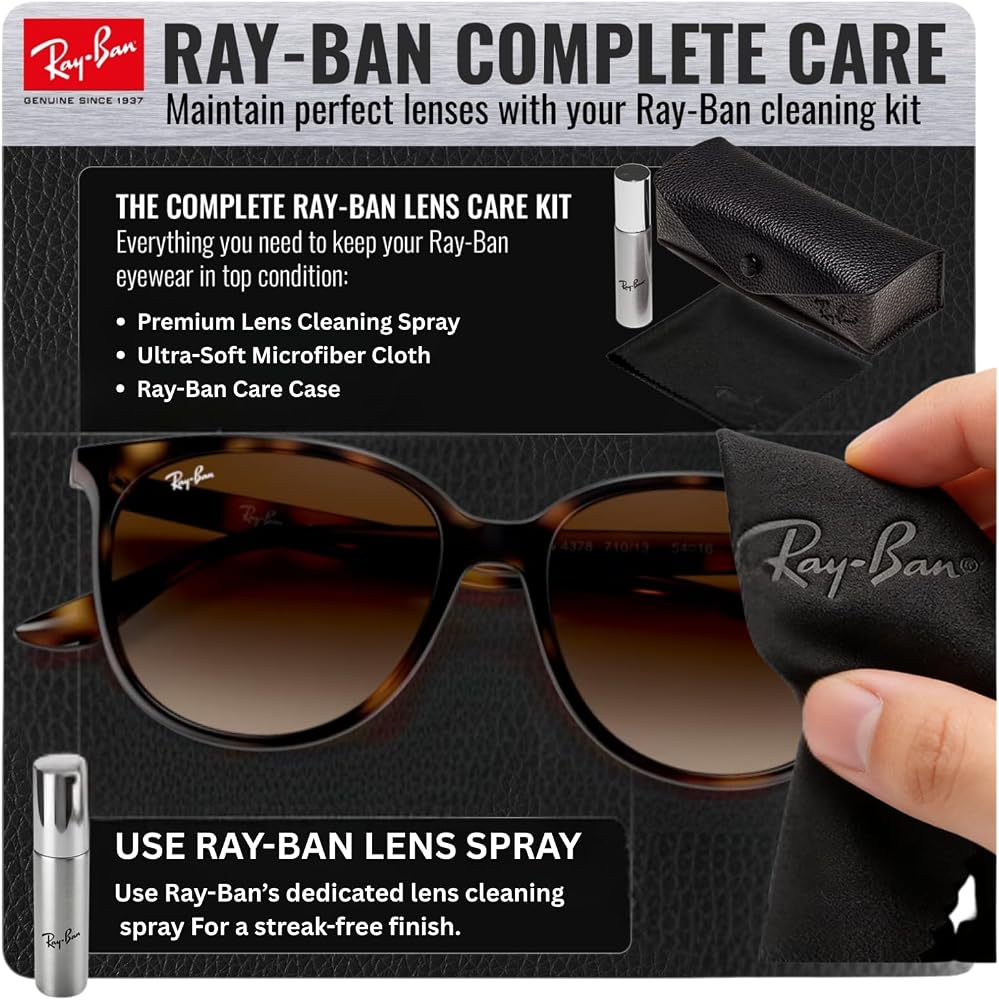 Amazon | Ray-Ban(レイバン) RB4378F ローブリッジフィット スクエア型