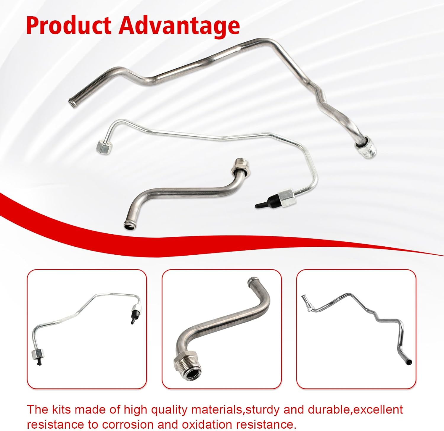 CP4 to CP3 Fuel Injection Pump Upgrade Conversion Kit Compatible with 2011-2016 GM 6.6 LML Duramax Diesel