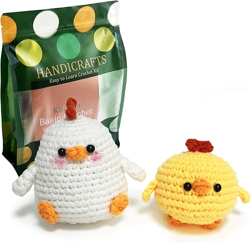 Kitcroet Kits de ganchillo para principiantes, kit de ganchillo todo en uno, kit completo de ganchillo para aprender a ganchillo con tutoriales en disponible en Yaxa Costa Rica