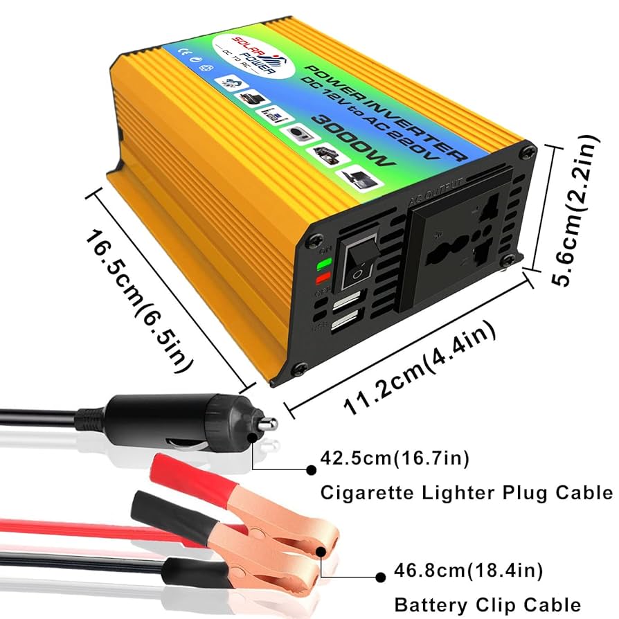 DCAC インバーター　Izzy power HT-S-300-12 変圧器 DCAC インバーター Izzy power HT-S-300-12 変圧器 12V用 リン酸