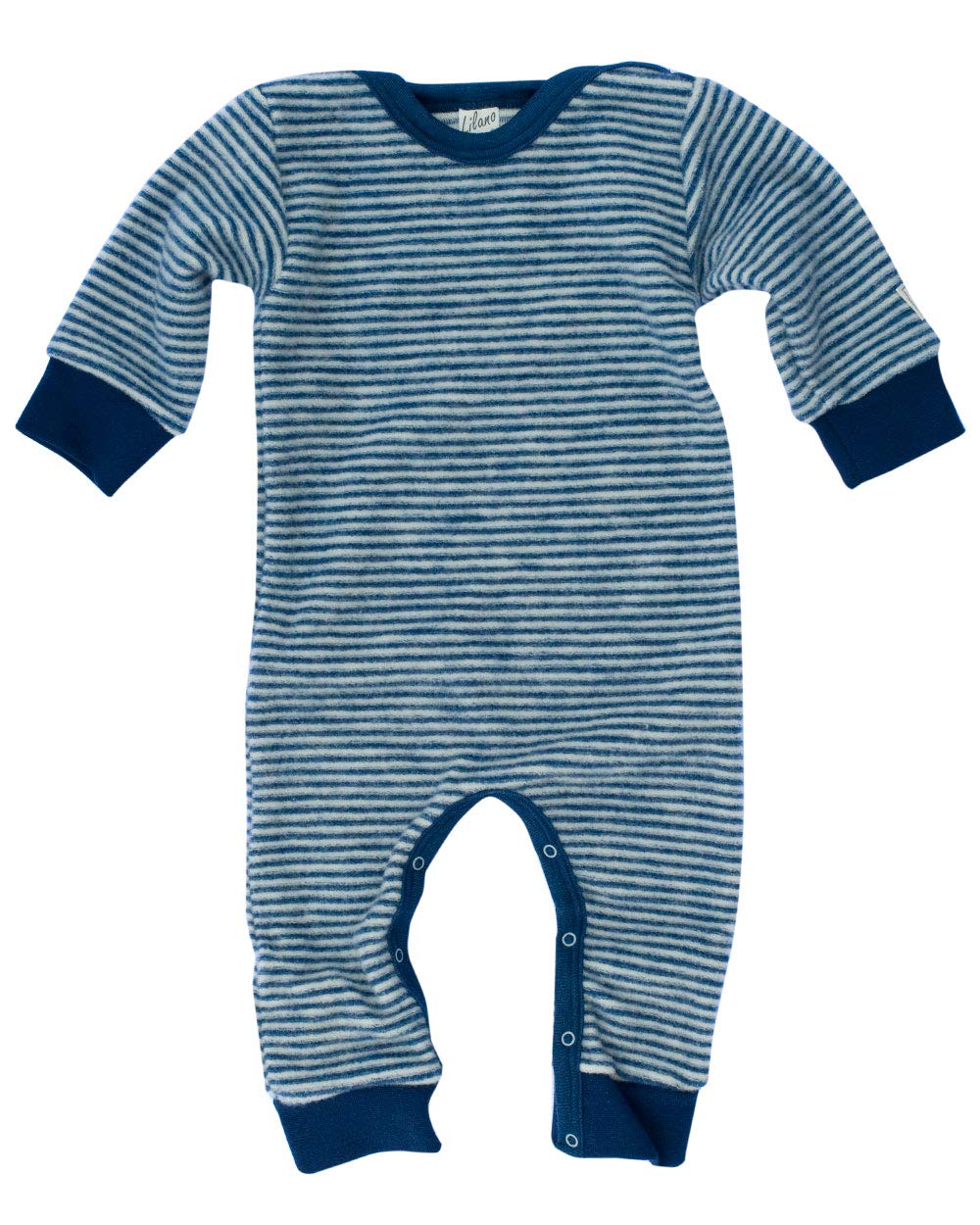Lilano, Tuta per bambini/bambini senza piede, 100% lana (kbT)