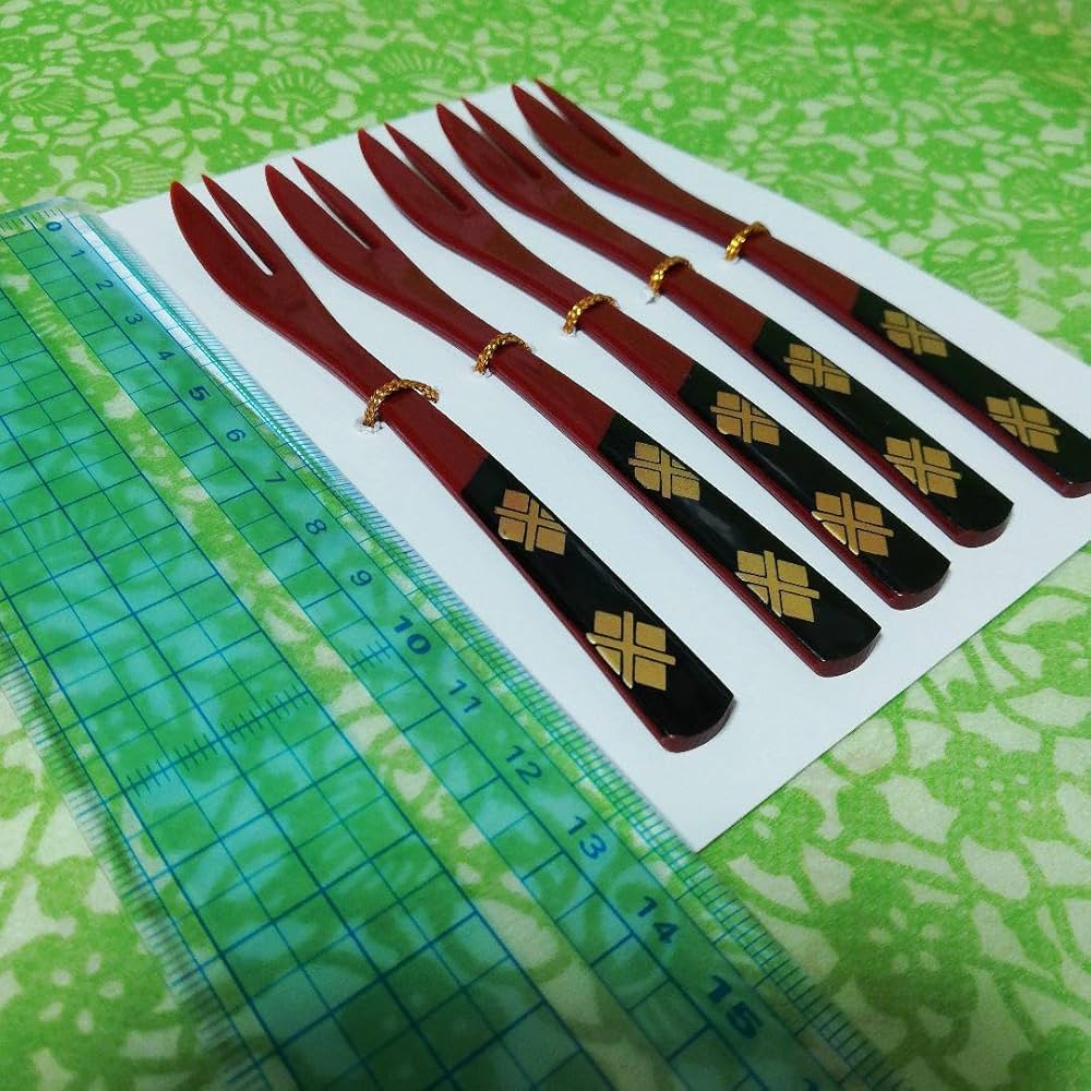 銀製 菓子楊枝 菓子切り5本 +デザートフォーク 5本 計10本セット Amazon | 和フォーク 菓子切り 和菓子フォーク 5本 | ノー