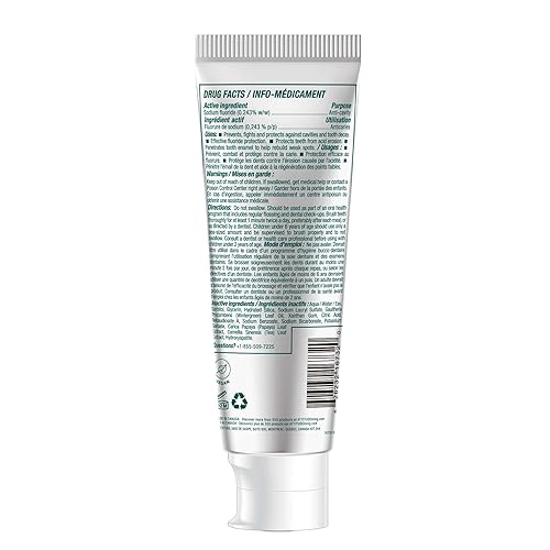 Miniatura 7 de ATTITUDE Complete Care Pasta de dientes con flúor, sabor a menta verde, vegana y libre de crueldad, sin azúcar, ingredientes a base de plantas y