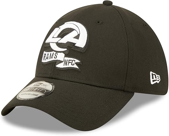 New Era - NFL Los Angeles Rams 2022 Sideline 39Thirty Stretch Cap kolor czarny