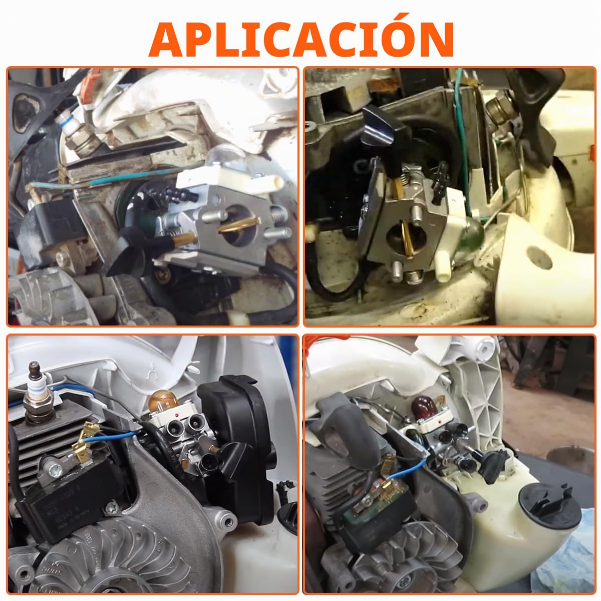 ZAMDOE Carburador para stihl soplador de hojas BG86 BG86C, 4241 120 0623, 4241 120 0616, con filtro de aire HD2+bujía+línea de combustible+filtro de combustible