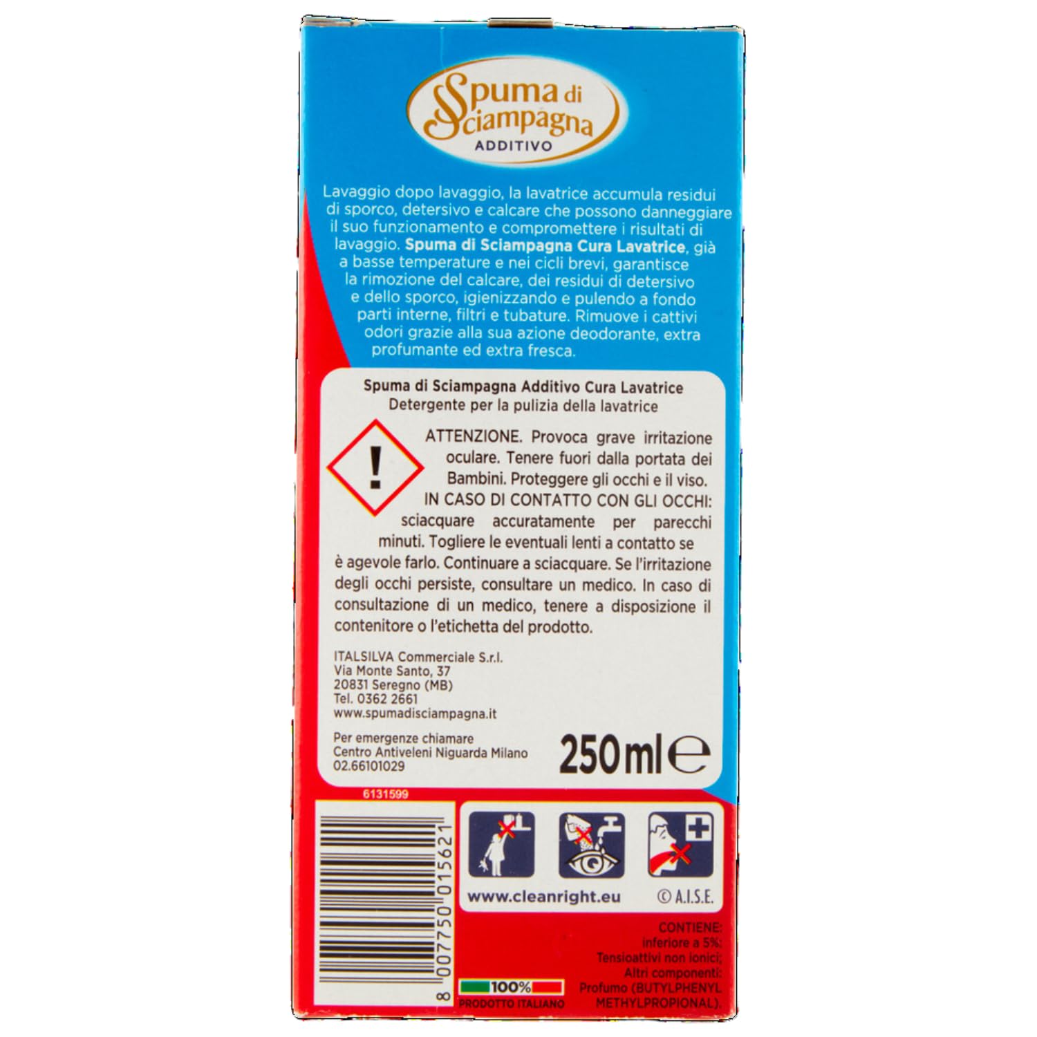 Trattamento cura lavatrice igienizzante interno – Formato 250 ml kit con Spugna Brandizzata SPESA & RISPARMIO Inclusa – Variazioni 4/8/12 Pezzi (8)