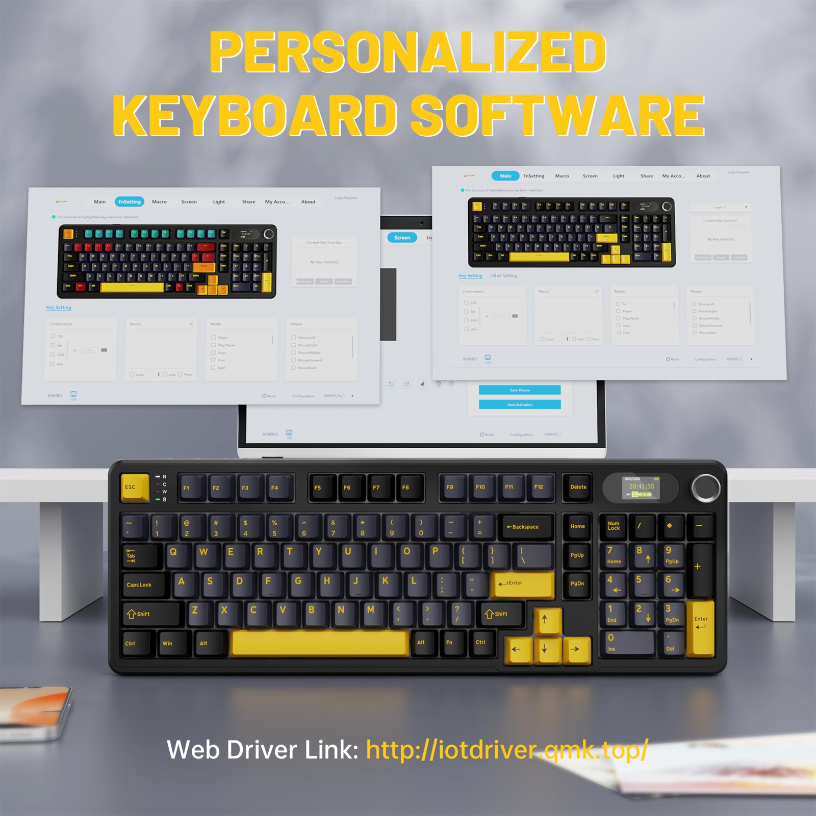 X98 Gaming Keyboard Star Black