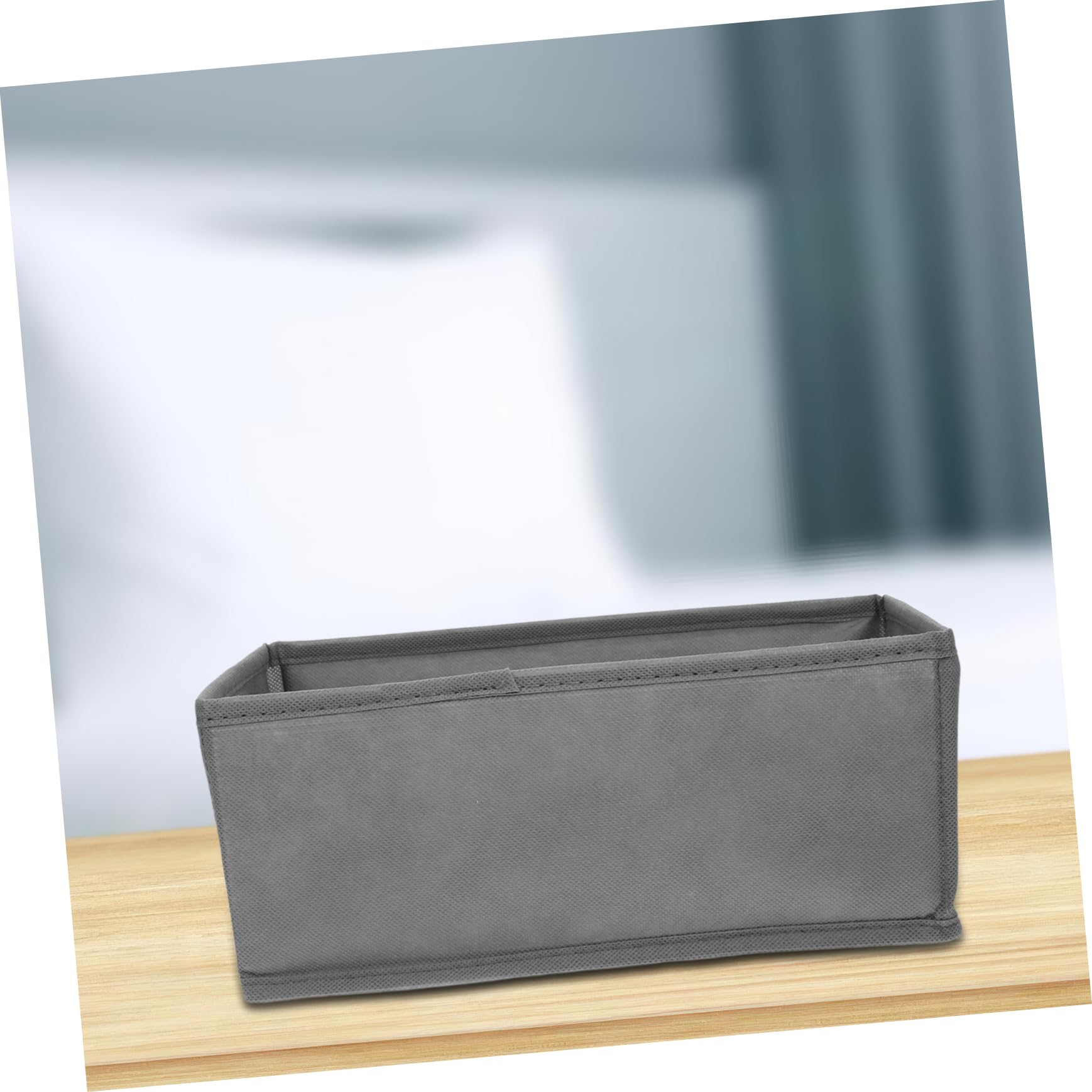 Mikikit Organizzatore per Biancheria Intima 6 Pezzi e Cartone | Scomparti Indipendenti, Design senza Coperchio, per Cassettiere e Armadi, Uso Versatile Salvaspazio