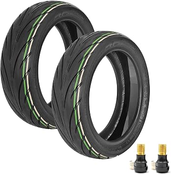 myBESTscooter - 9.5 x 2.50 Tubeless Tyres For NIU KQi3 Sports/Pro/Max Electric Scooter Rim 9.5inch Rubber Tires Wheel With Valve