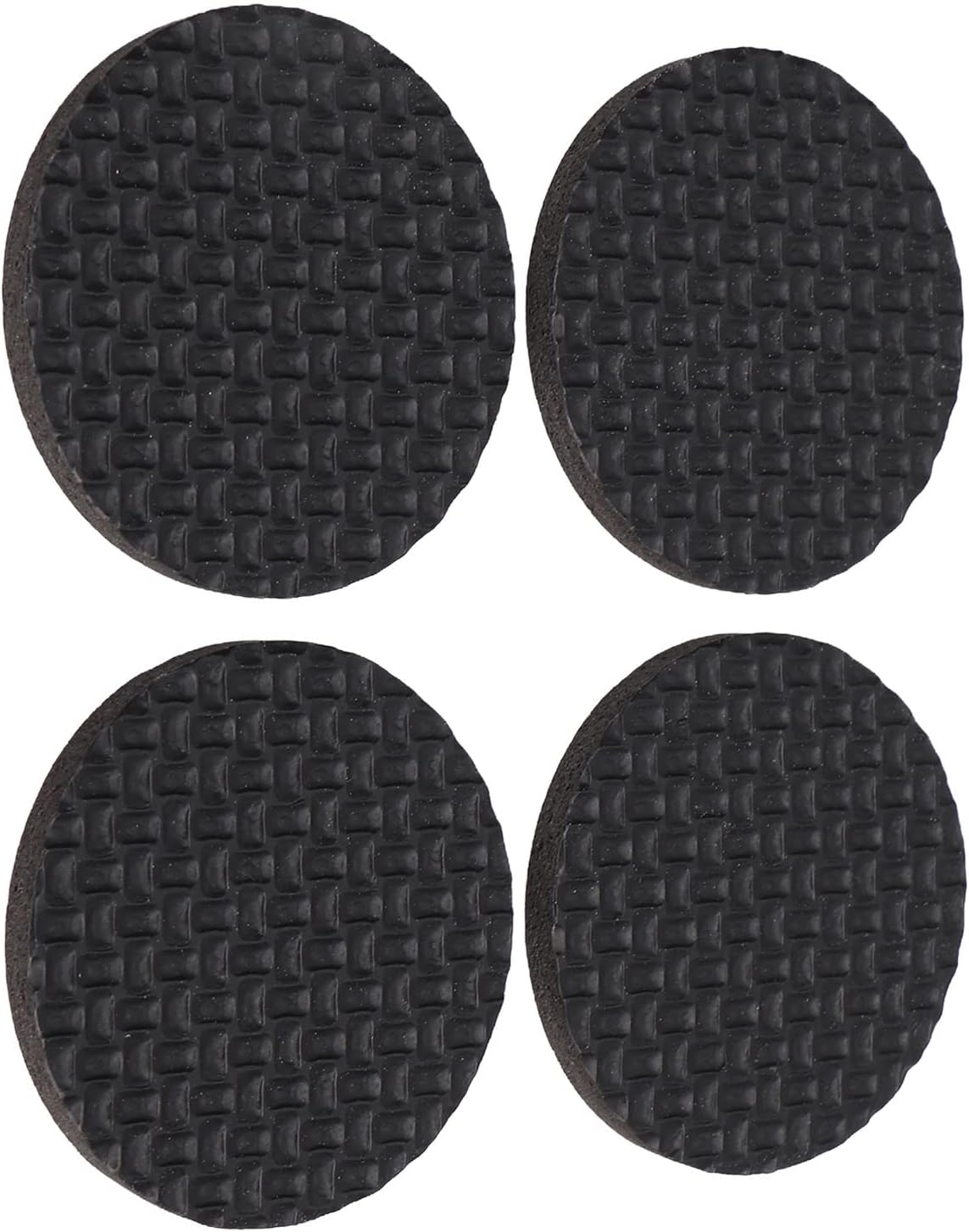 Round Chair Leg Pads, 40Pcs Non Slip Floor Chair Leg Pads Easy To Cut EVA for Furniture