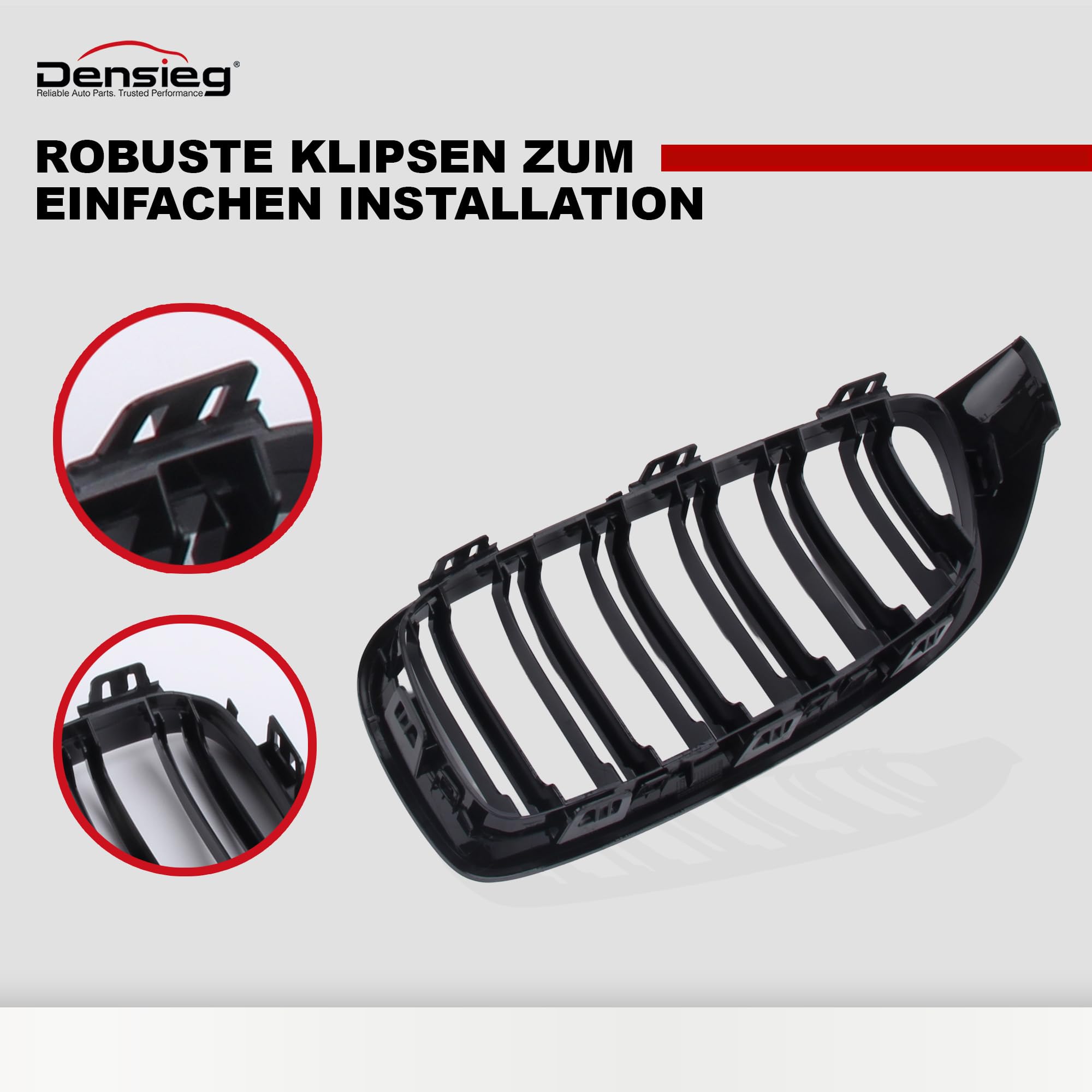 Podwójny grill nerkowy F32, błyszczący, czarny, kompatybilny z BMW serii 4 F32 F33 F36 Coupe Cabrio M4 F80 M3 2013-2017, kratka ozdobna, grill sportowy