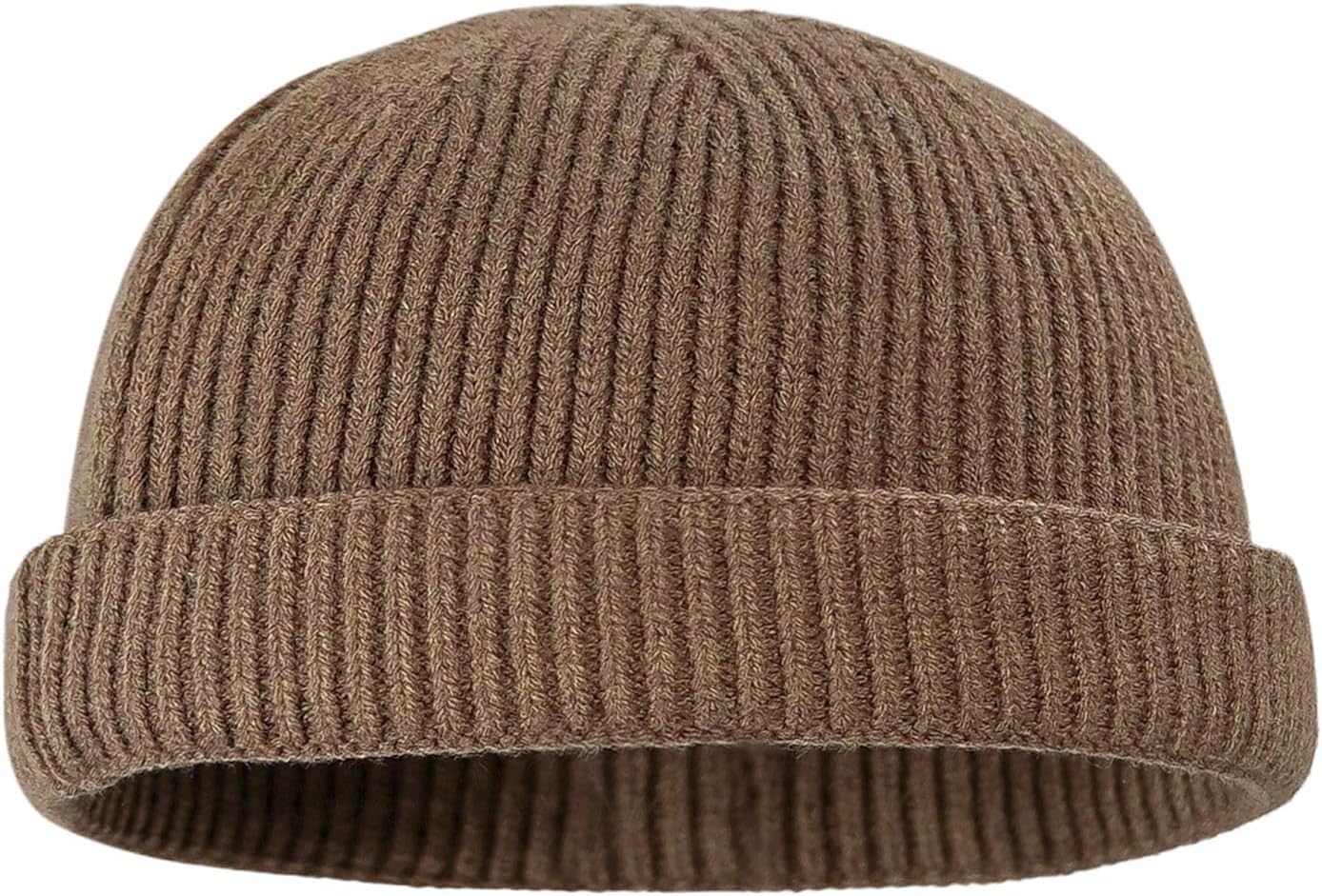 Croogo Fisherman Beanies for Men Women Brimless Docker Hat Winter Watch Cap Sailor Leon Hat Rolled Cuff Harbour Hats - Image 4