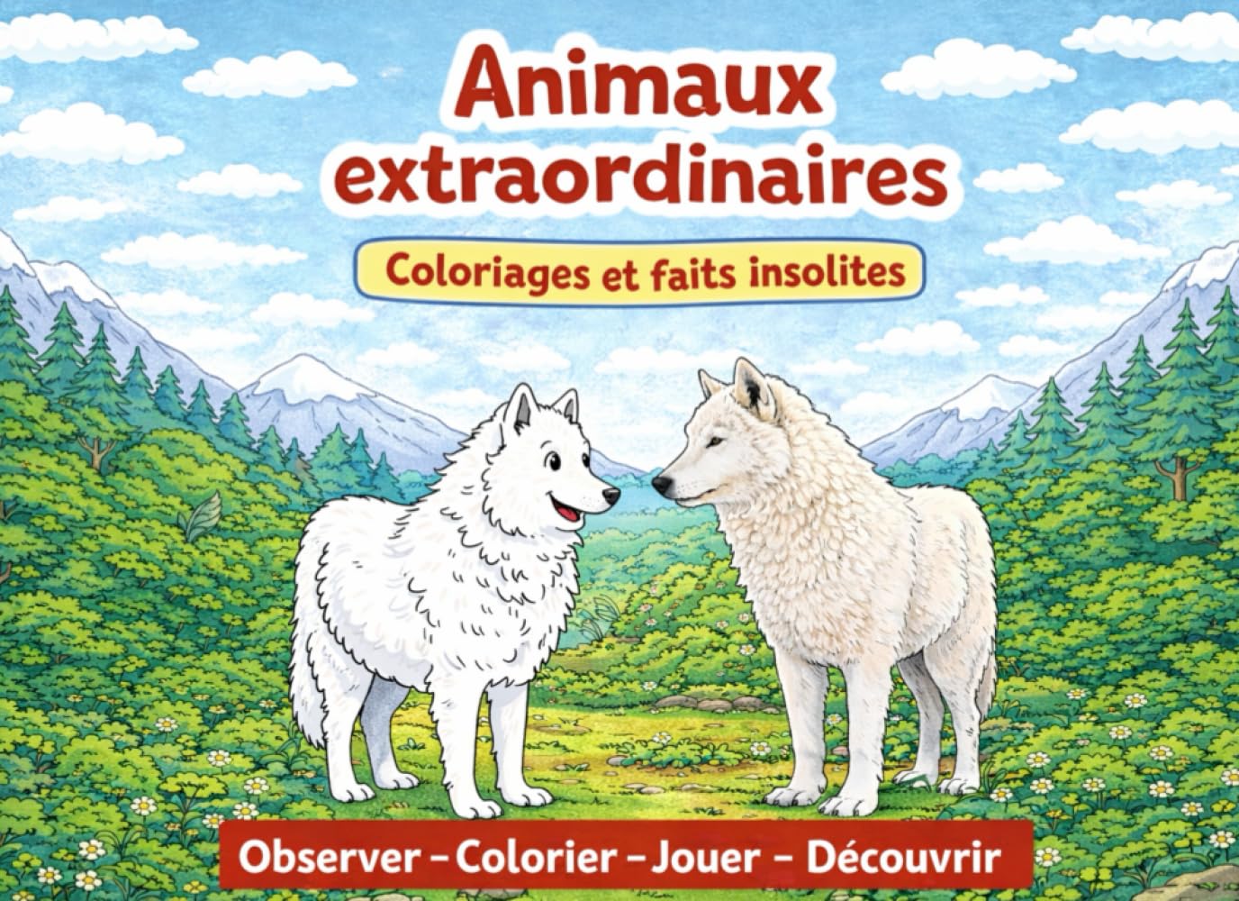 Animaux Extraordinaires: Coloriages et Faits Insolites