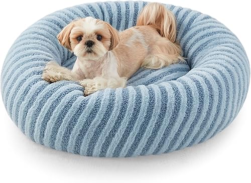 Miniatura 16 de MIXJOY Camas para perros pequeños, cama lavable para perros con funda extraíble, cama pequeña para gatos de interior, camas suaves y calmantes tipo