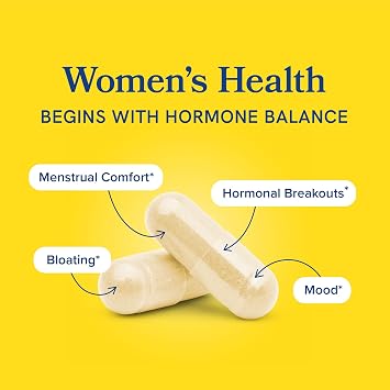 Calcium D-Glucarate with 200mg DIM Supplement for Enhanced Estrogen Balance for Women | Vegan Gluten Free CDG Supplement for Women (90 Servings) with Diindolylmethane Capsules (60 Servings)