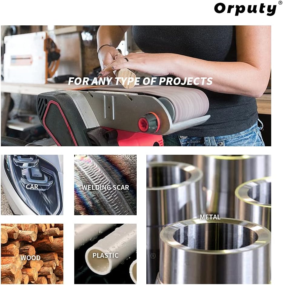 15 Pcs 1 x 42 Inch Assorted Sanding Belts Sander Belts - 1x42 in - 80/120/150/240/400 Grit : Grocery & Gourmet Food