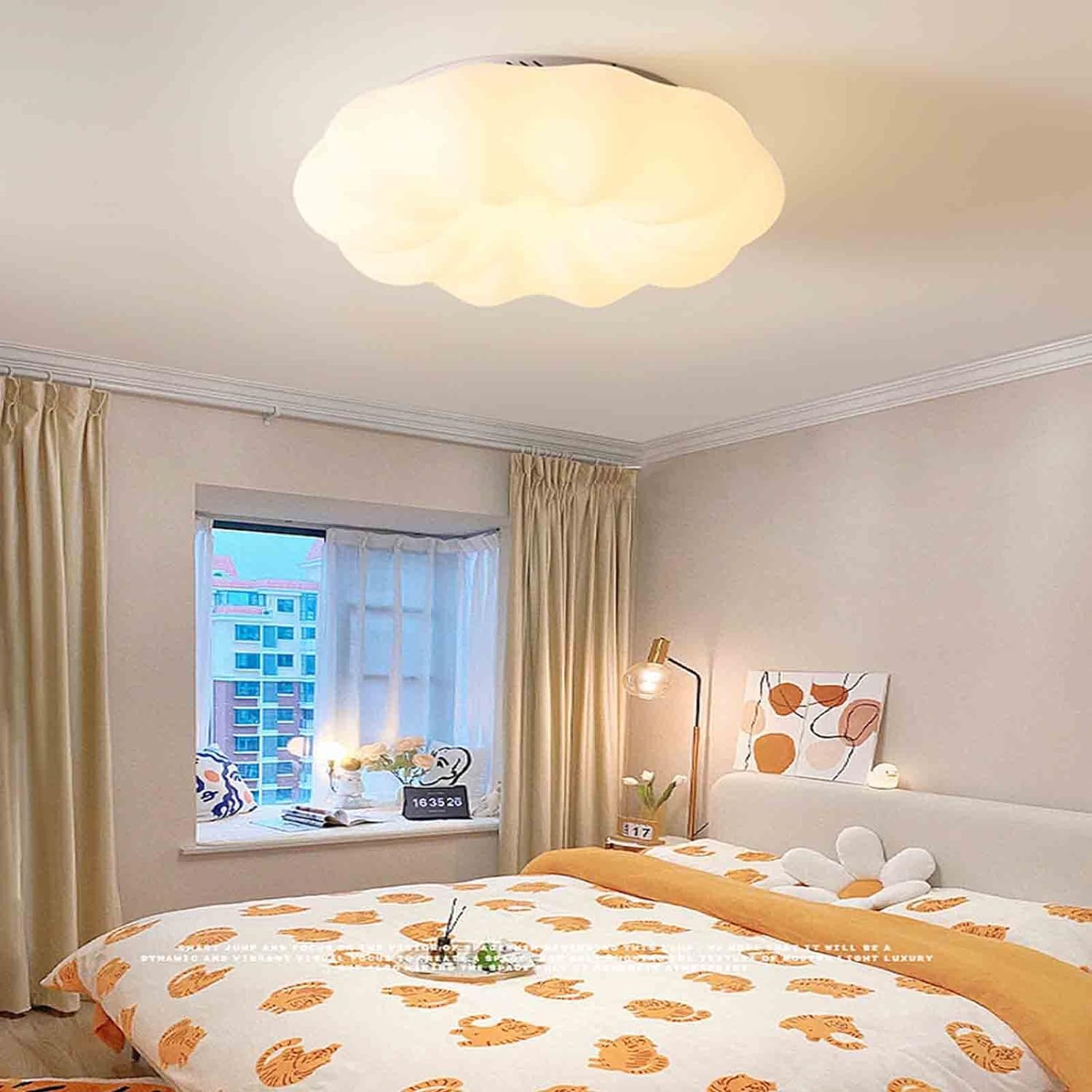 HYJAUSXB Indoor Led Ceiling Pendant, LED Light Fittings Ceilings Lights Compatible with Bedroom,Light Shades Living Room Pendant Light, Chandeliers Lights,Foyer