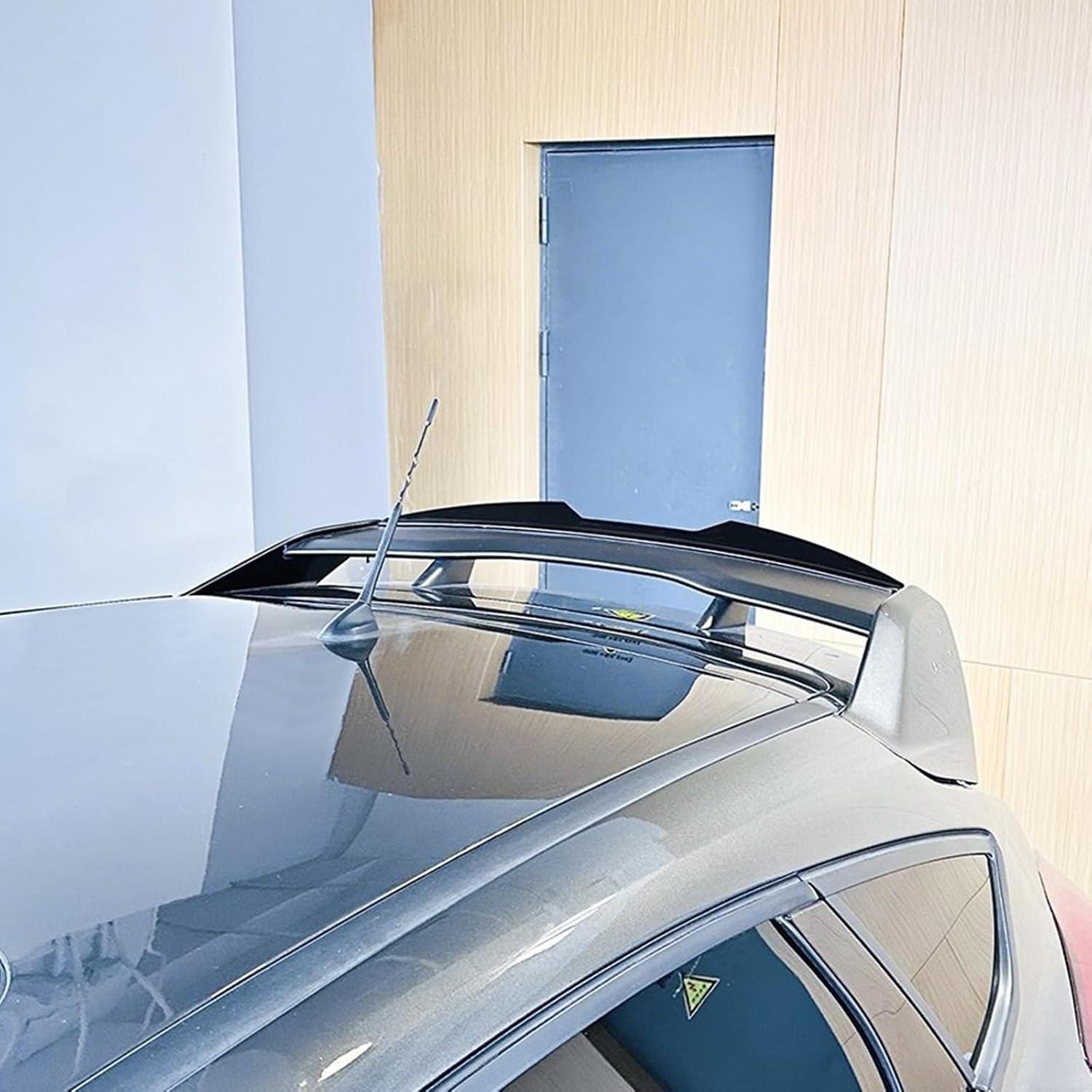 Rear Trunk Roof Spoiler Wing For Ford Focus MK3 RS 2011-2018 Black