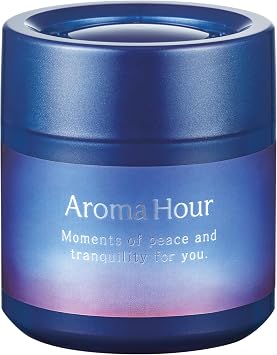Carall Harukido 3615 Car Air Freshener, Aroma Hour, Gel Healing Musk, 3.5 oz 100 g