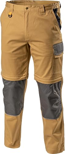 Högert Technik Pantalones de Trabajo Convertibles Edgar II, Piernas Desmontables