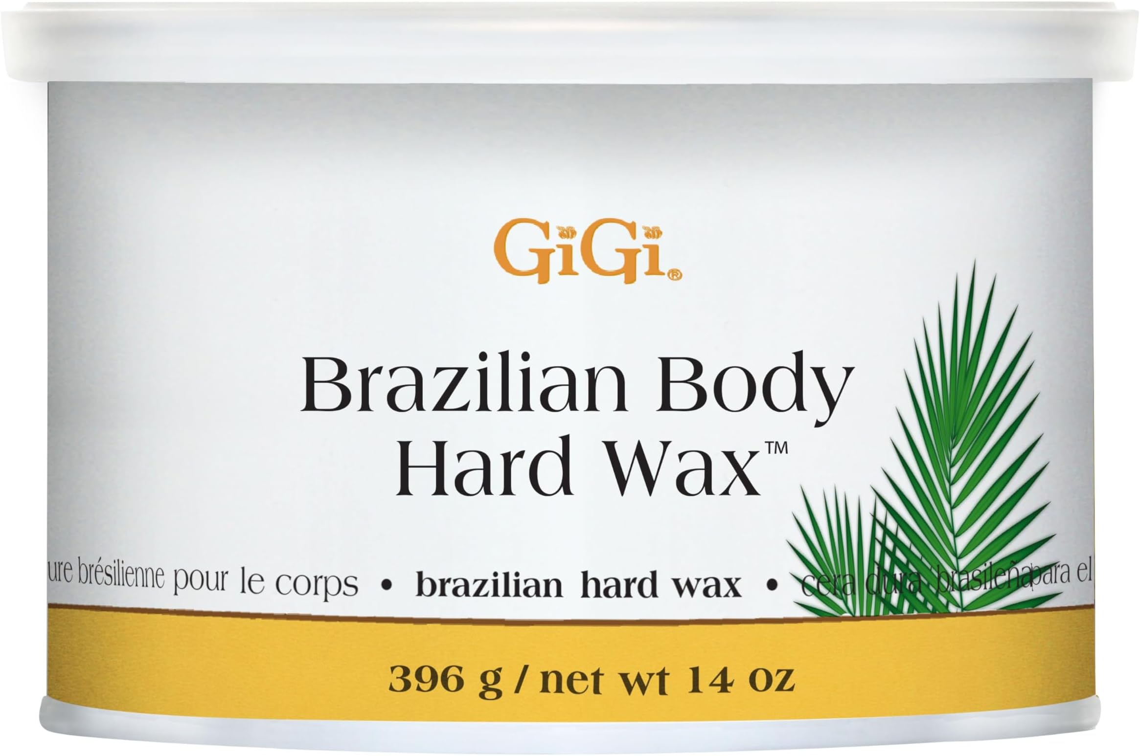 GiGi Brazilian Body Hard Wax for Bikini Line, 14.6 oz (395 g)