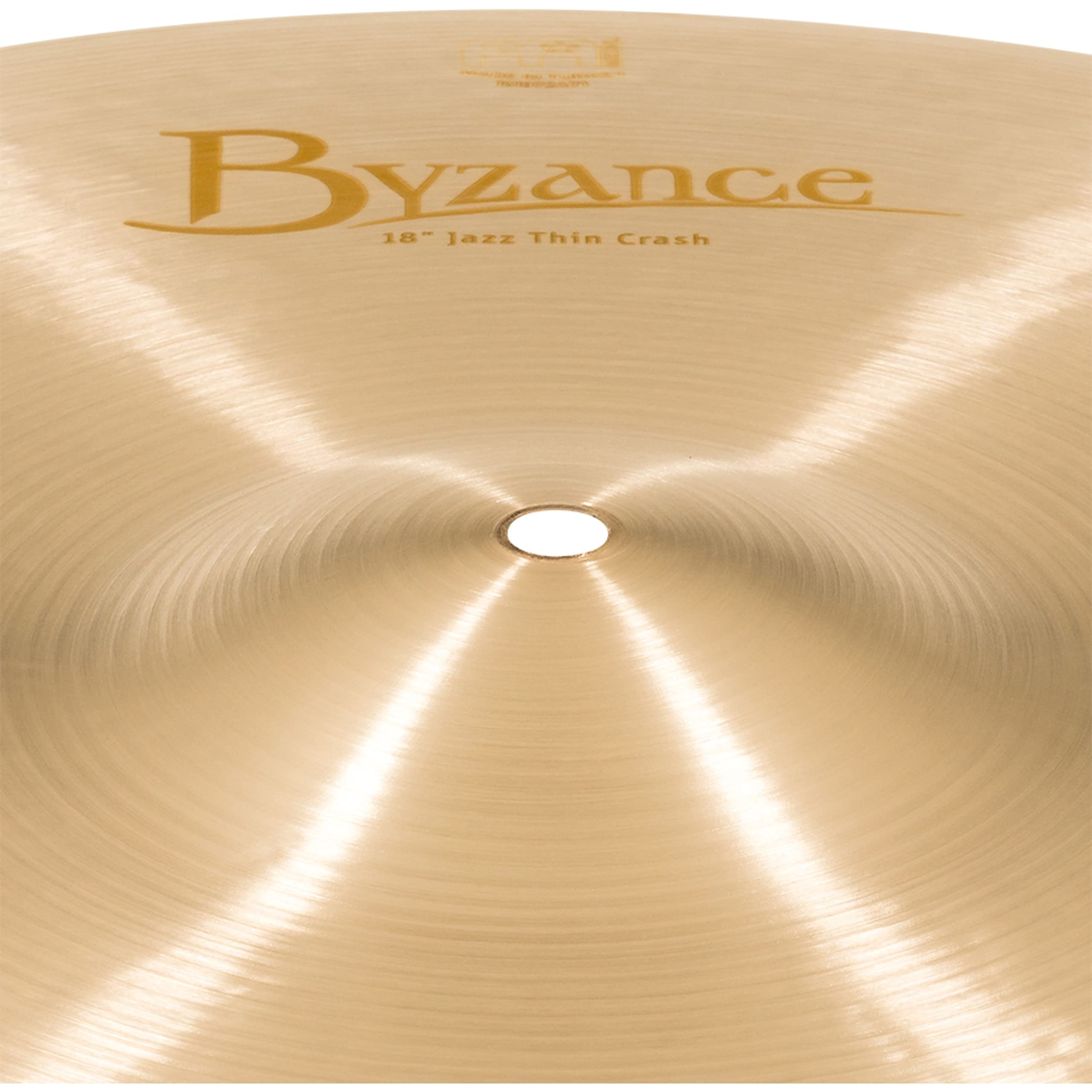 Meinl Byzance Thin Crash 18" B18JTC, Jazz Finish